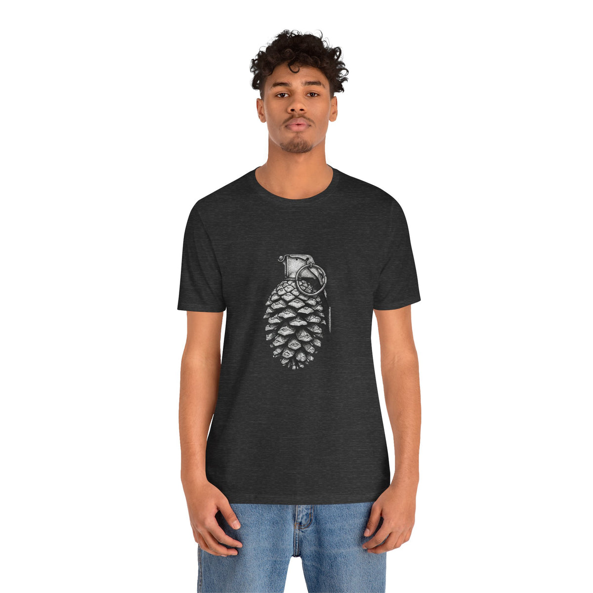 Pine Cone Grenade | Nature Graphic Tee