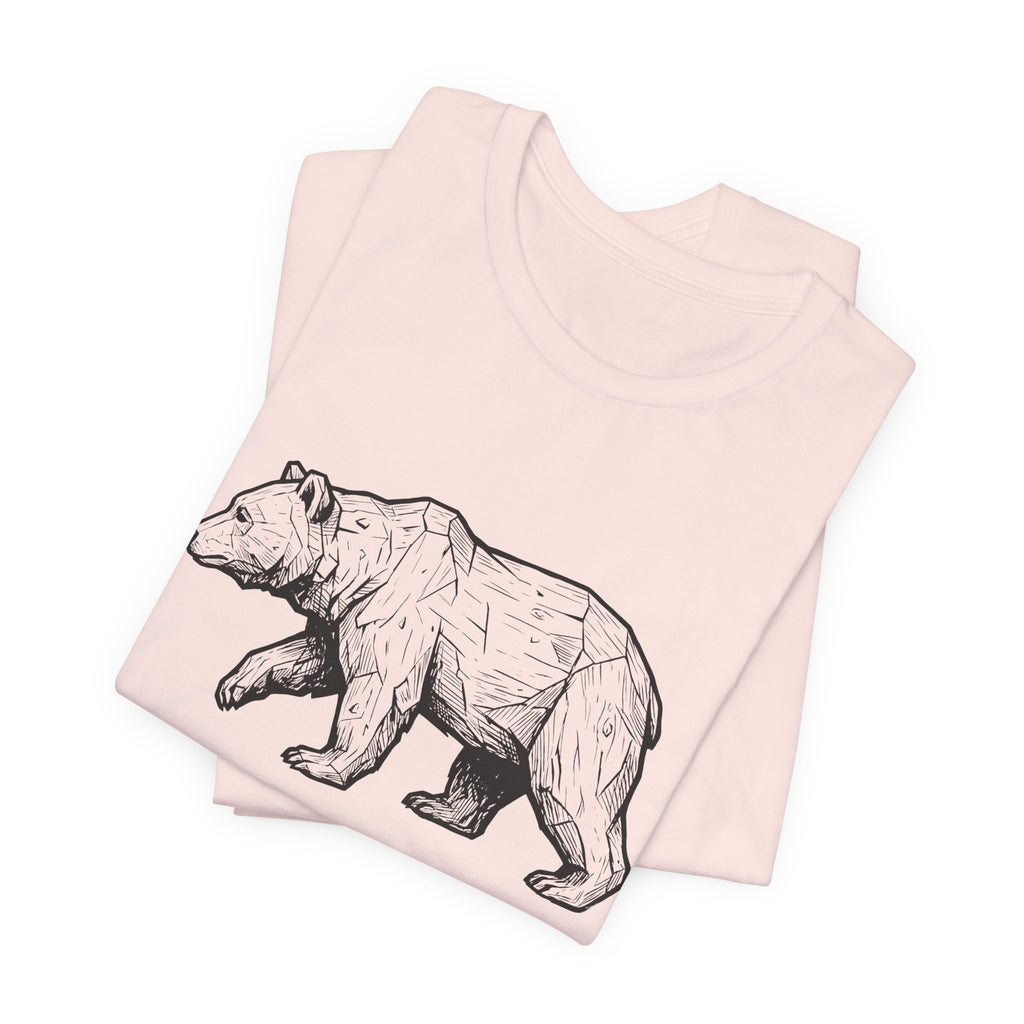 Grizzly Bear Sketch | Nature Graphic Tee