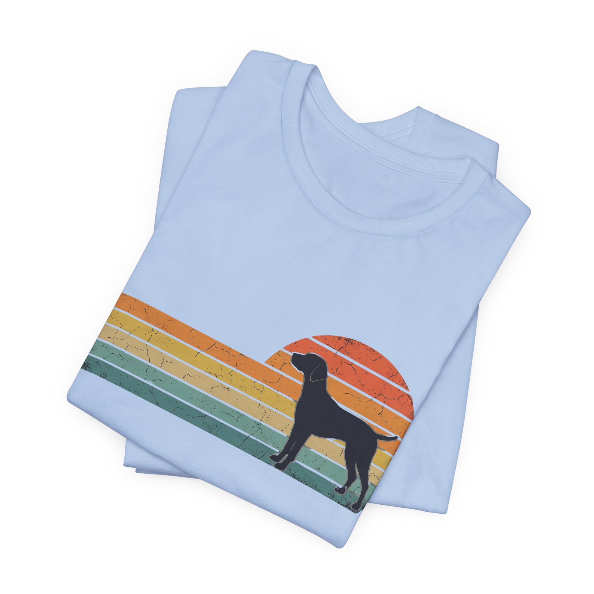 Retro Vizsla Sunset | Dog Lover Graphic Tee