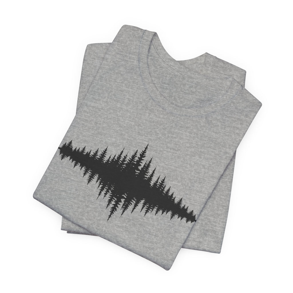 Forest Sound Wave | Nature Graphic Tee