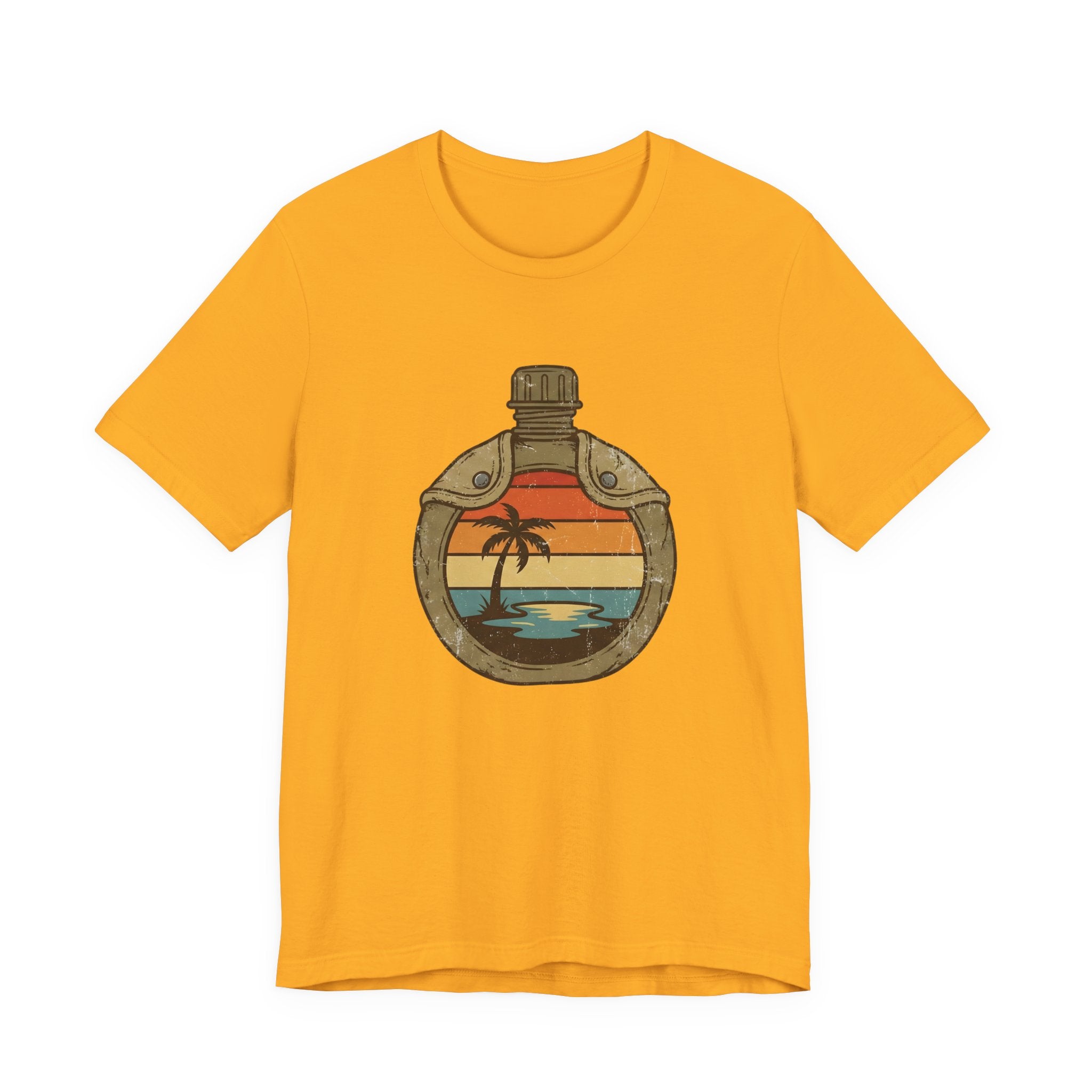 Tropical Island Canteen | Vintage Adventure Graphic Tee