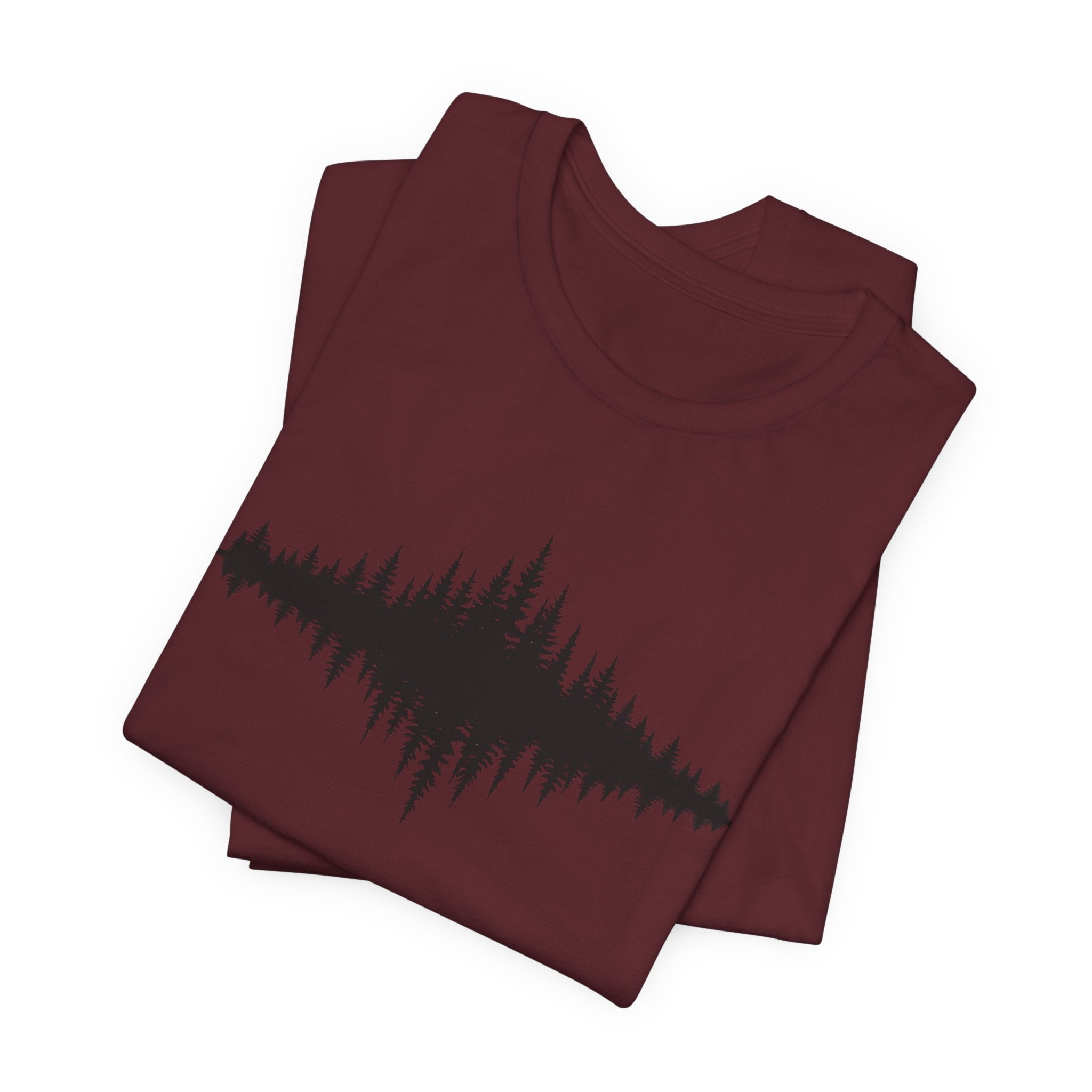 Forest Sound Wave | Nature Graphic Tee