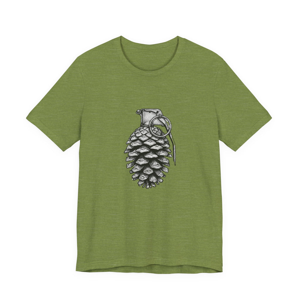 Pine Cone Grenade | Nature Graphic Tee