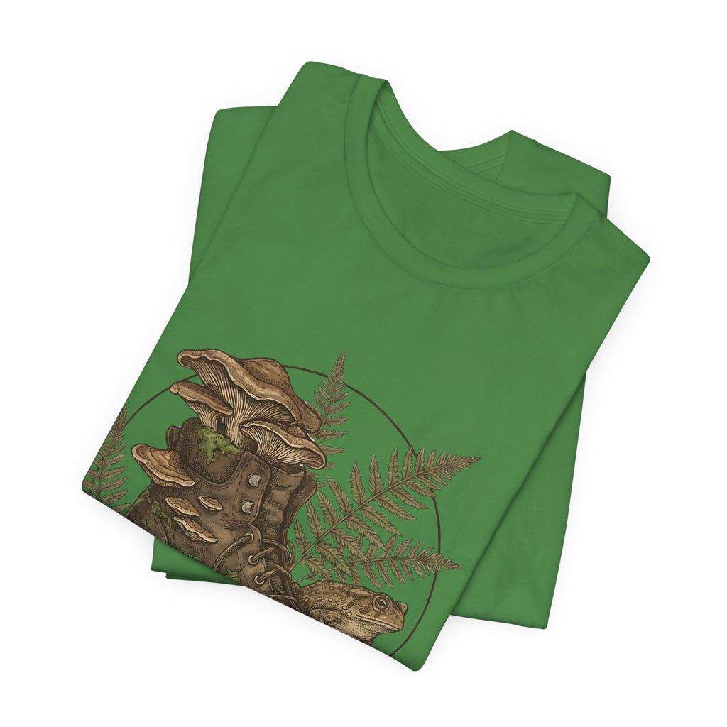 Rot Is Life T‑Shirt — Woodland Mushroom Decay Graphic Tee