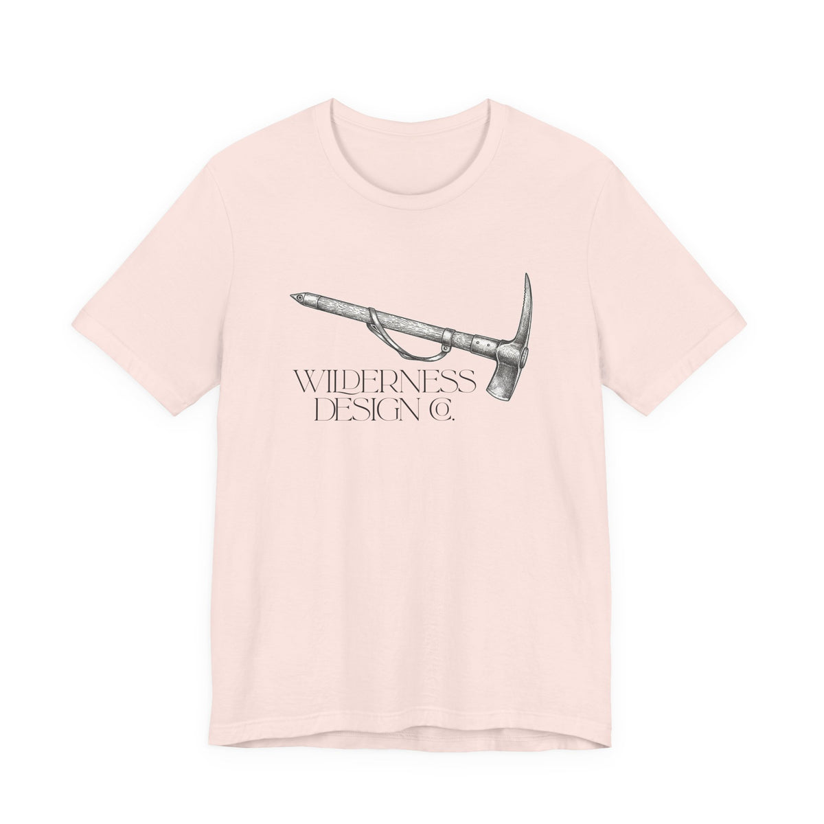Wilderness Design Co. Ice Axe Tee — Mountain Climbing Vintage Graphic Shirt