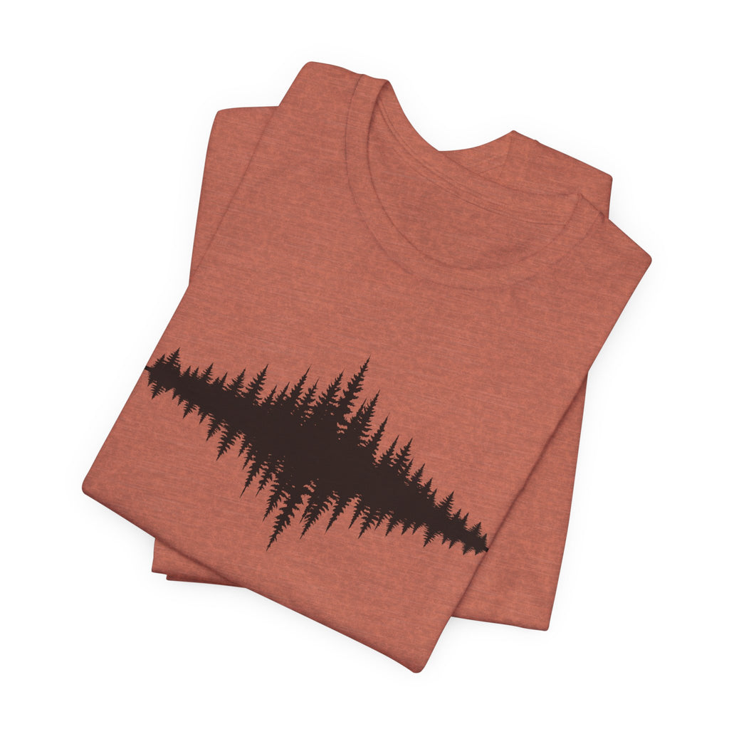 Forest Sound Wave | Nature Graphic Tee