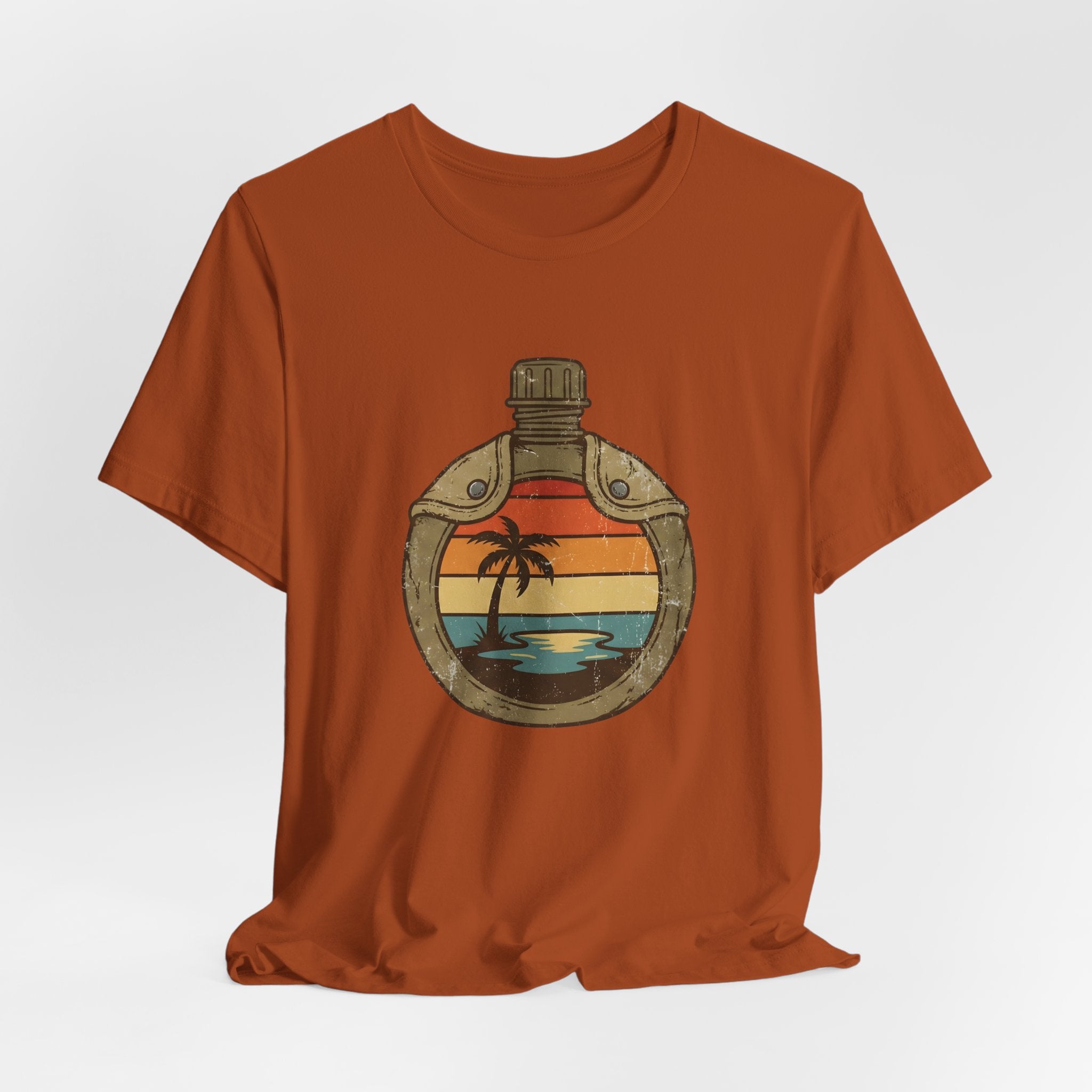 Tropical Island Canteen | Vintage Adventure Graphic Tee