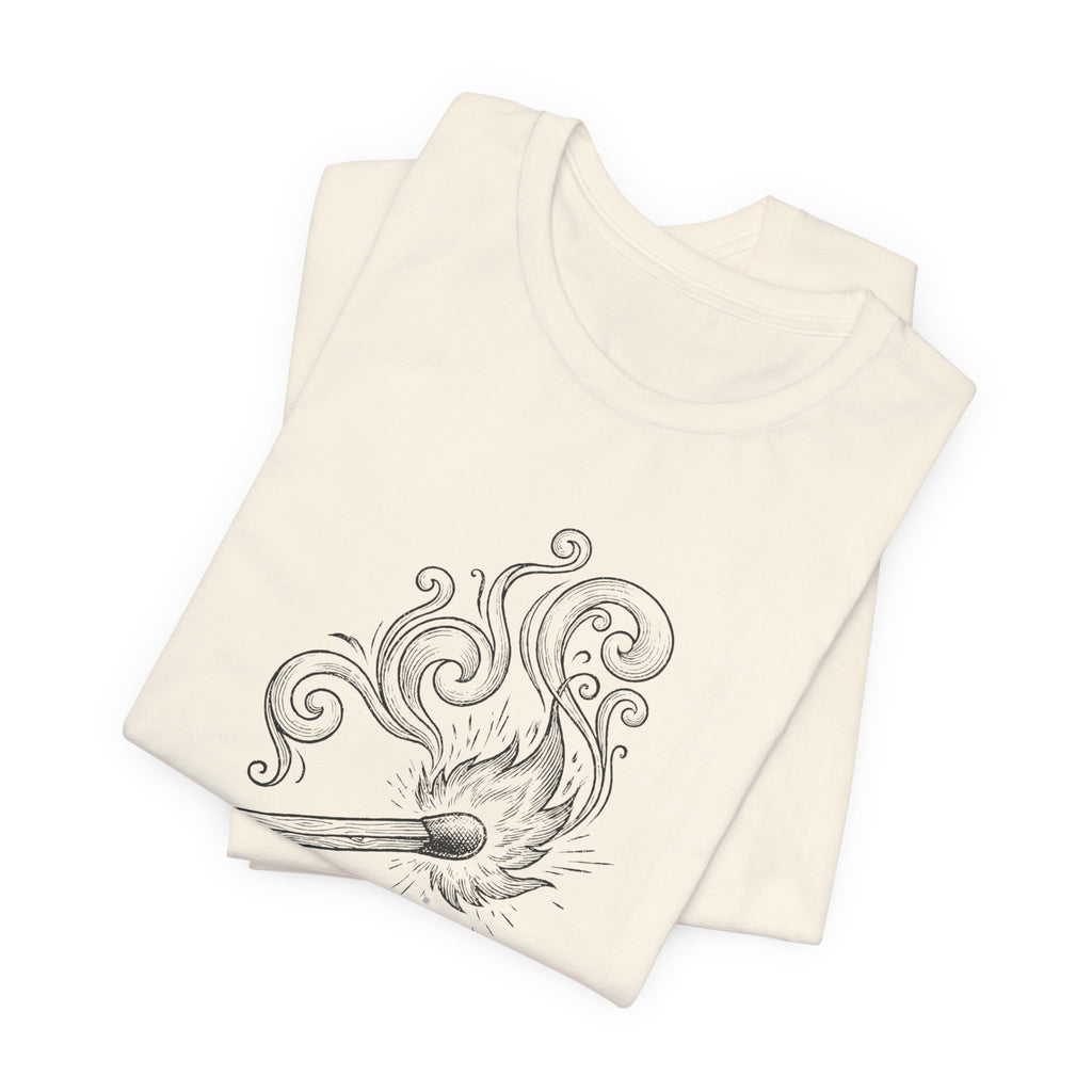 Campfire Spark Swirl | Nature Graphic Tee