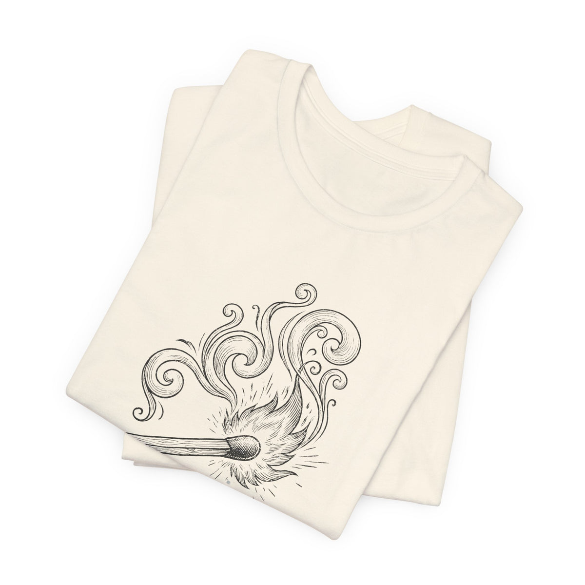 Campfire Spark Swirl | Nature Graphic Tee