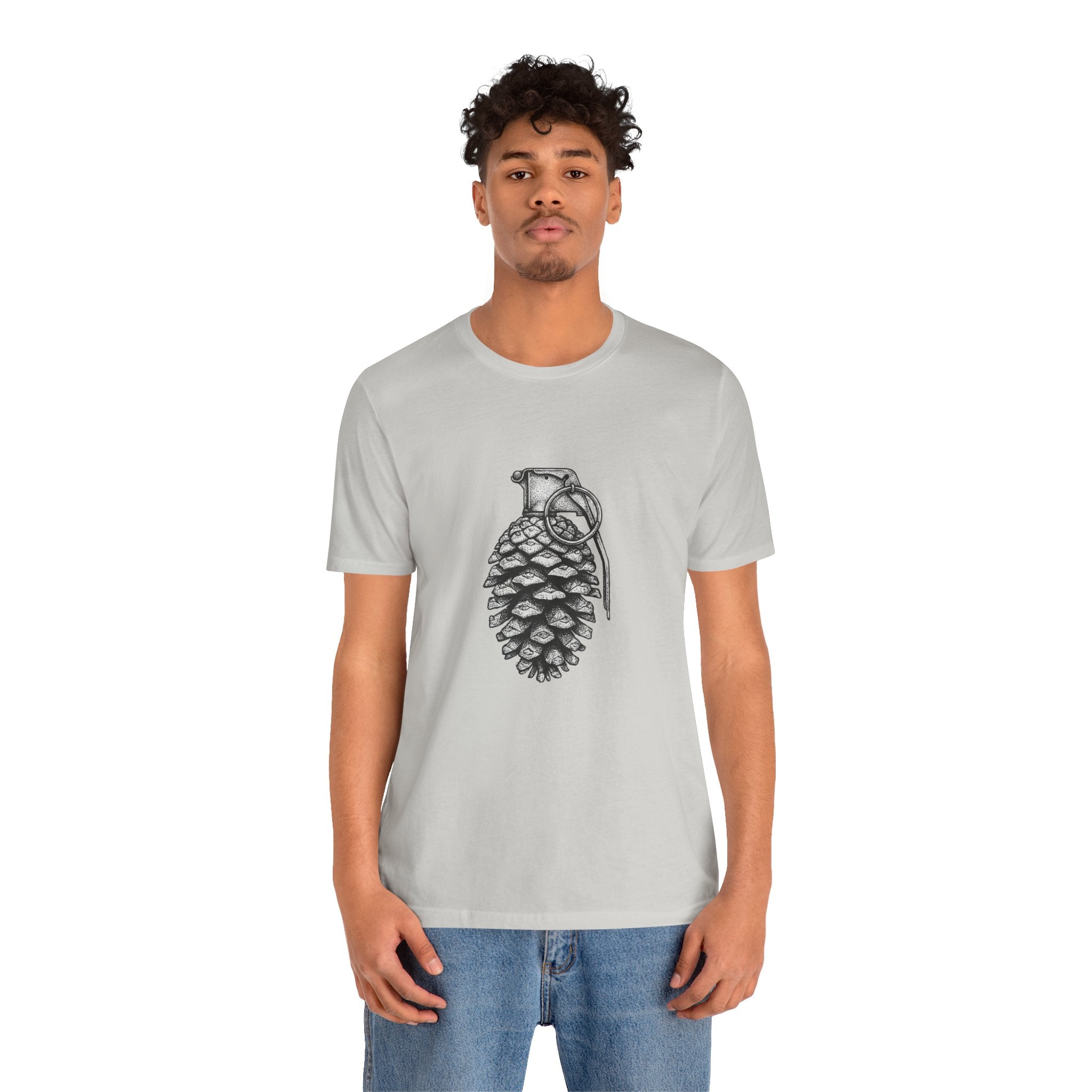 Pine Cone Grenade | Nature Graphic Tee