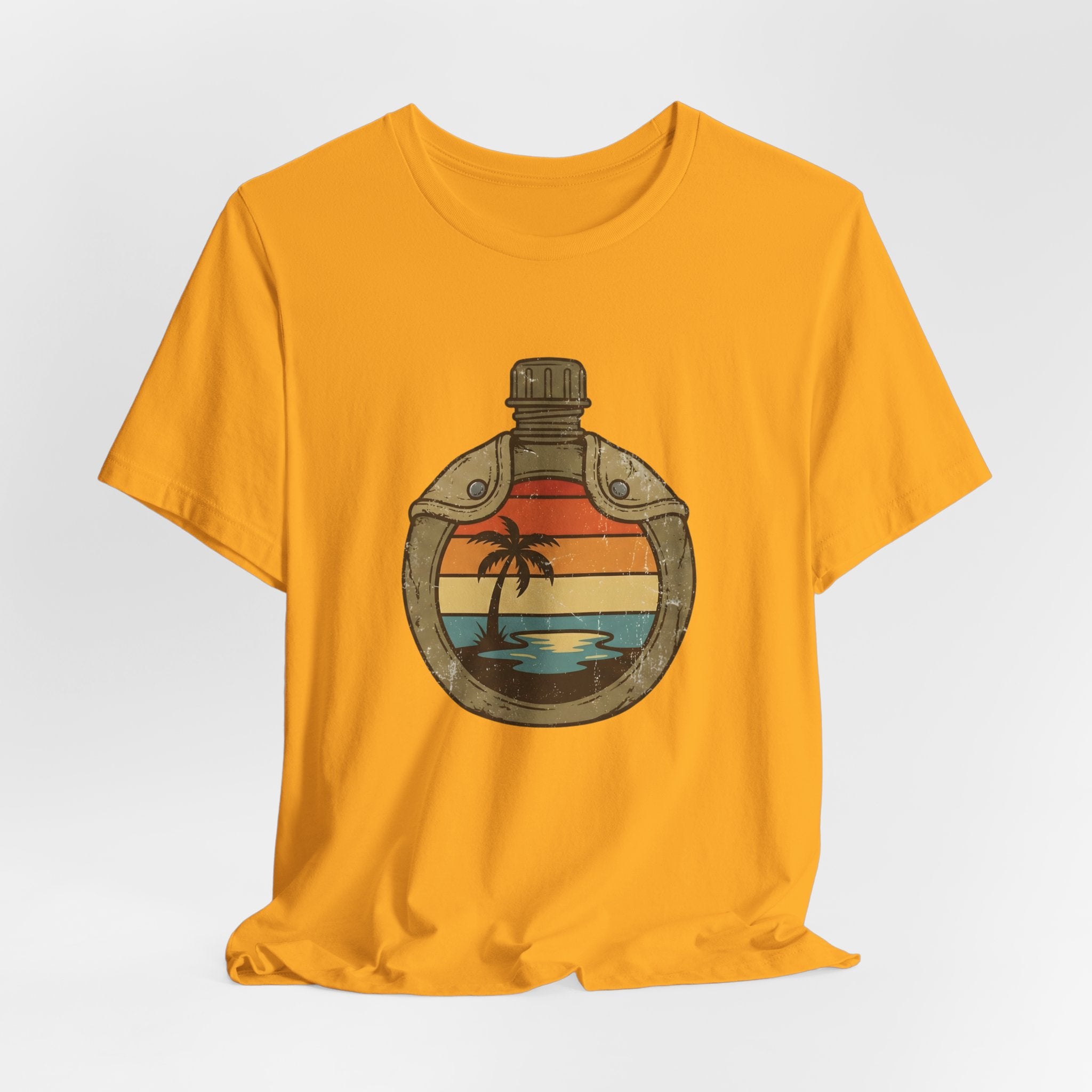 Tropical Island Canteen | Vintage Adventure Graphic Tee