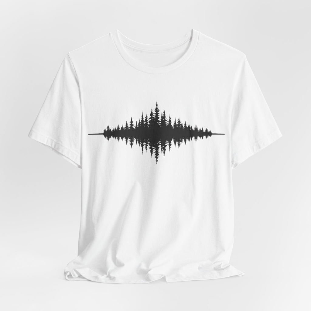 Forest Sound Wave | Nature Graphic Tee