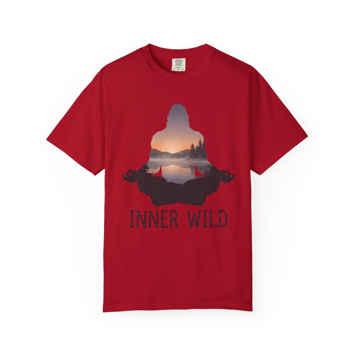 Inner Wild Meditation T-Shirt — Yoga & Nature Graphic Tee