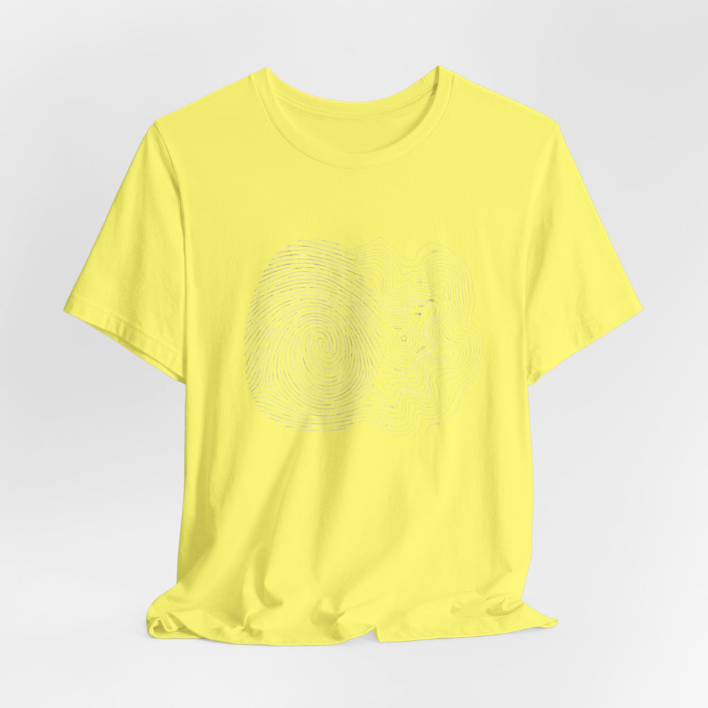 Topographic Map Art | Nature Graphic Tee
