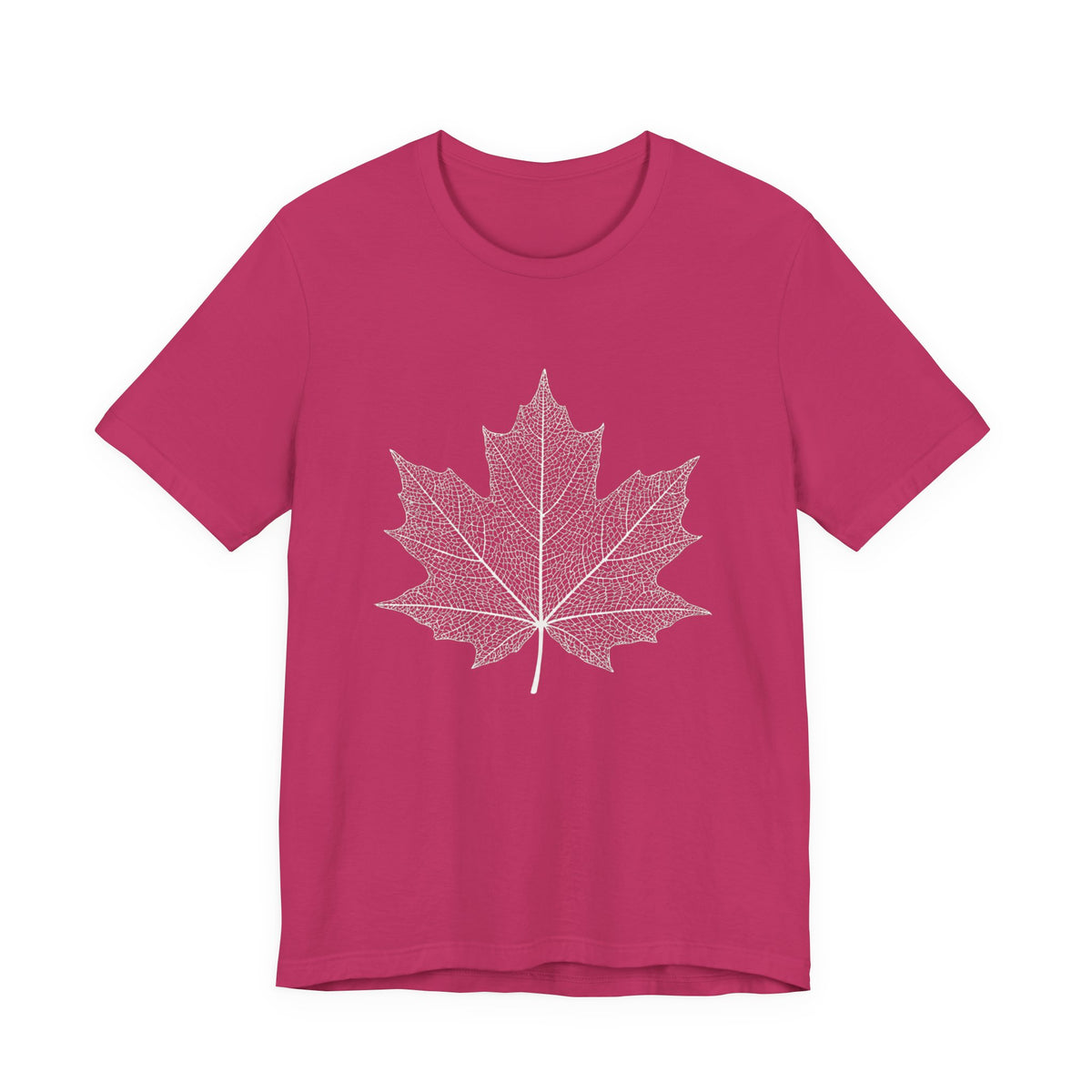 Maple Leaf Line Art | Nature Graphic Tee