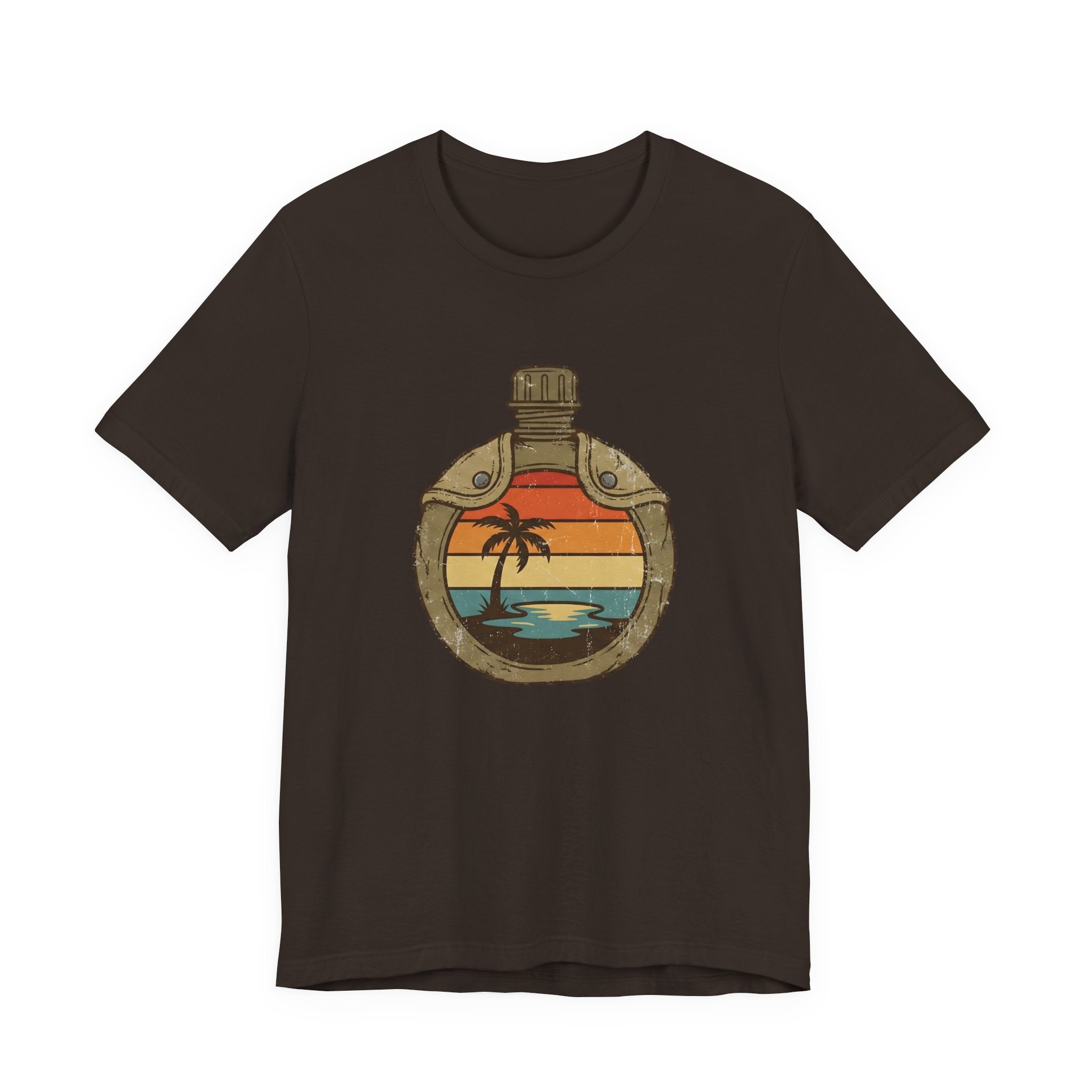 Tropical Island Canteen | Vintage Adventure Graphic Tee