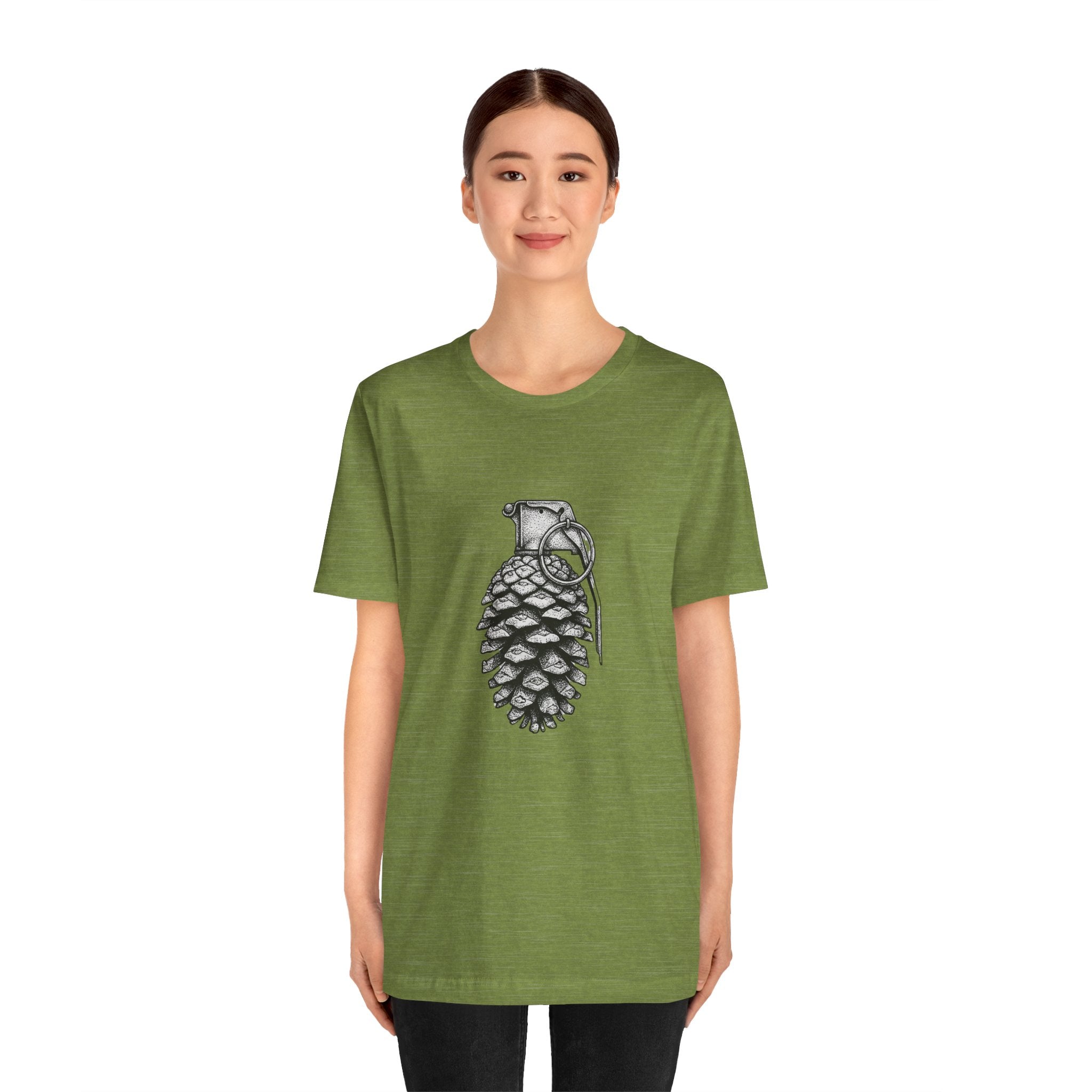 Pine Cone Grenade | Nature Graphic Tee