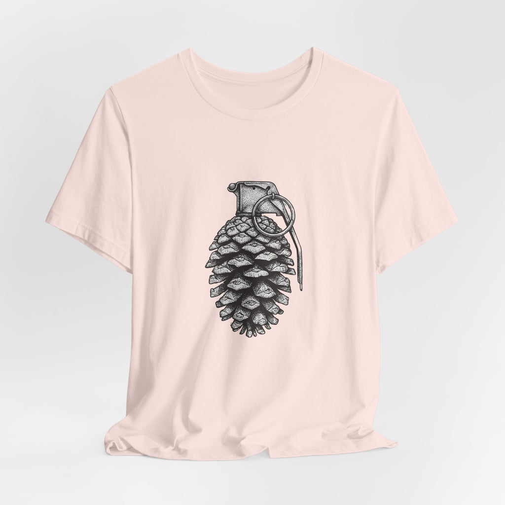 Pine Cone Grenade | Nature Graphic Tee