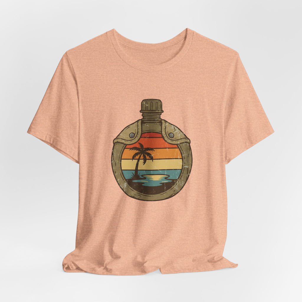 Tropical Island Canteen | Vintage Adventure Graphic Tee