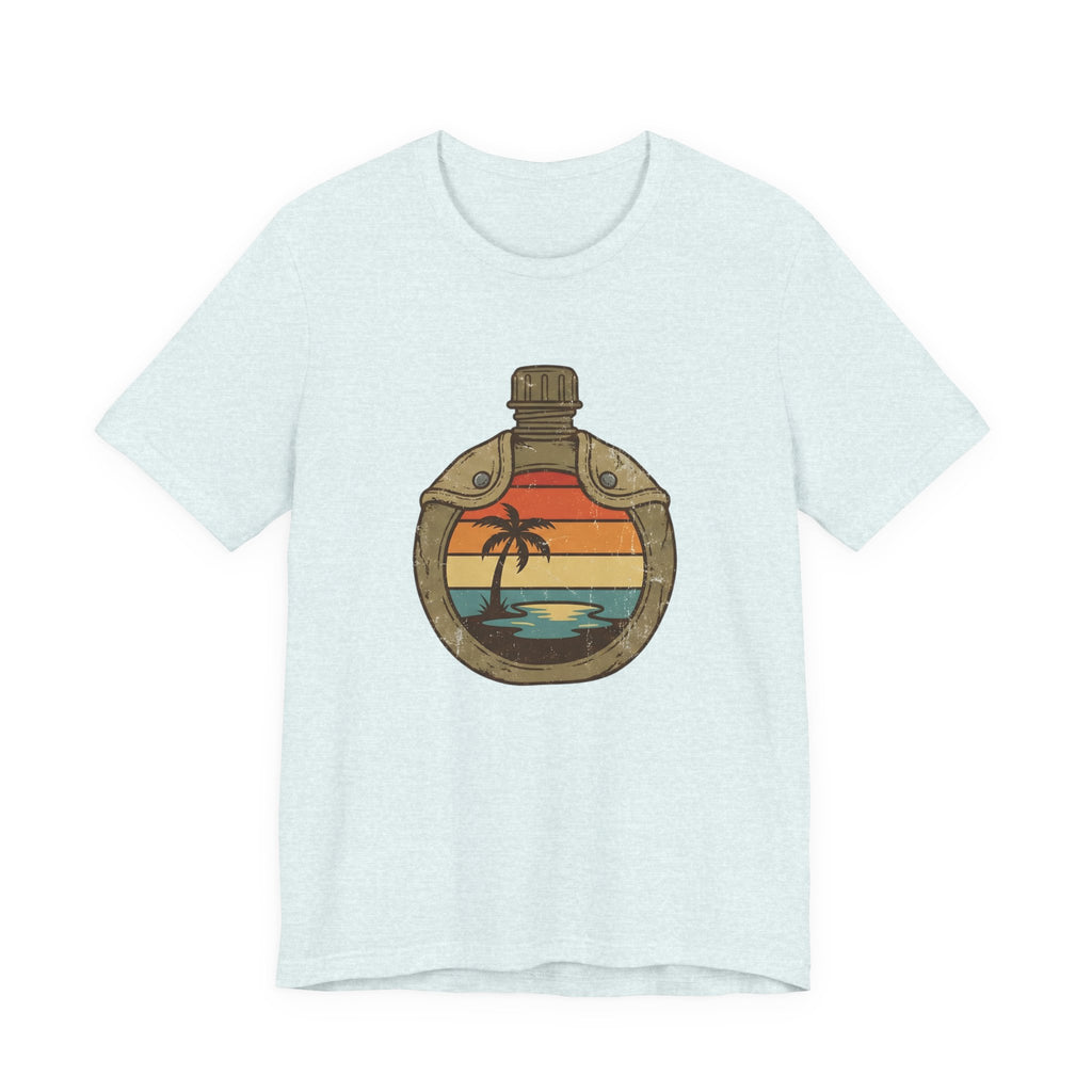 Tropical Island Canteen | Vintage Adventure Graphic Tee