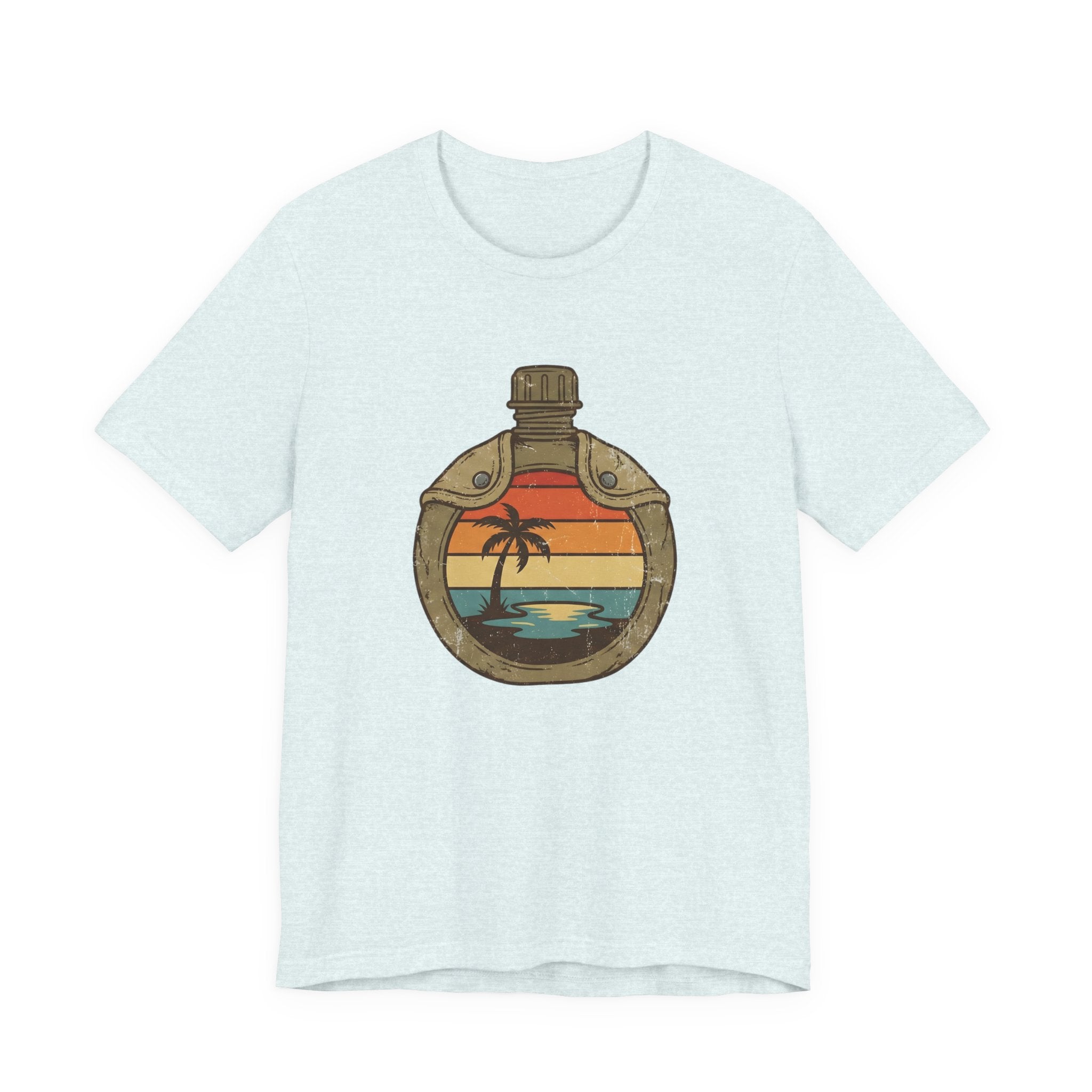 Tropical Island Canteen | Vintage Adventure Graphic Tee