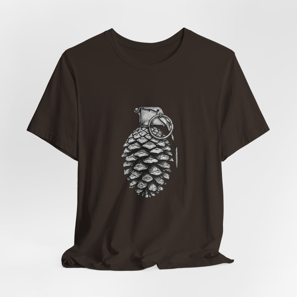 Pine Cone Grenade | Nature Graphic Tee