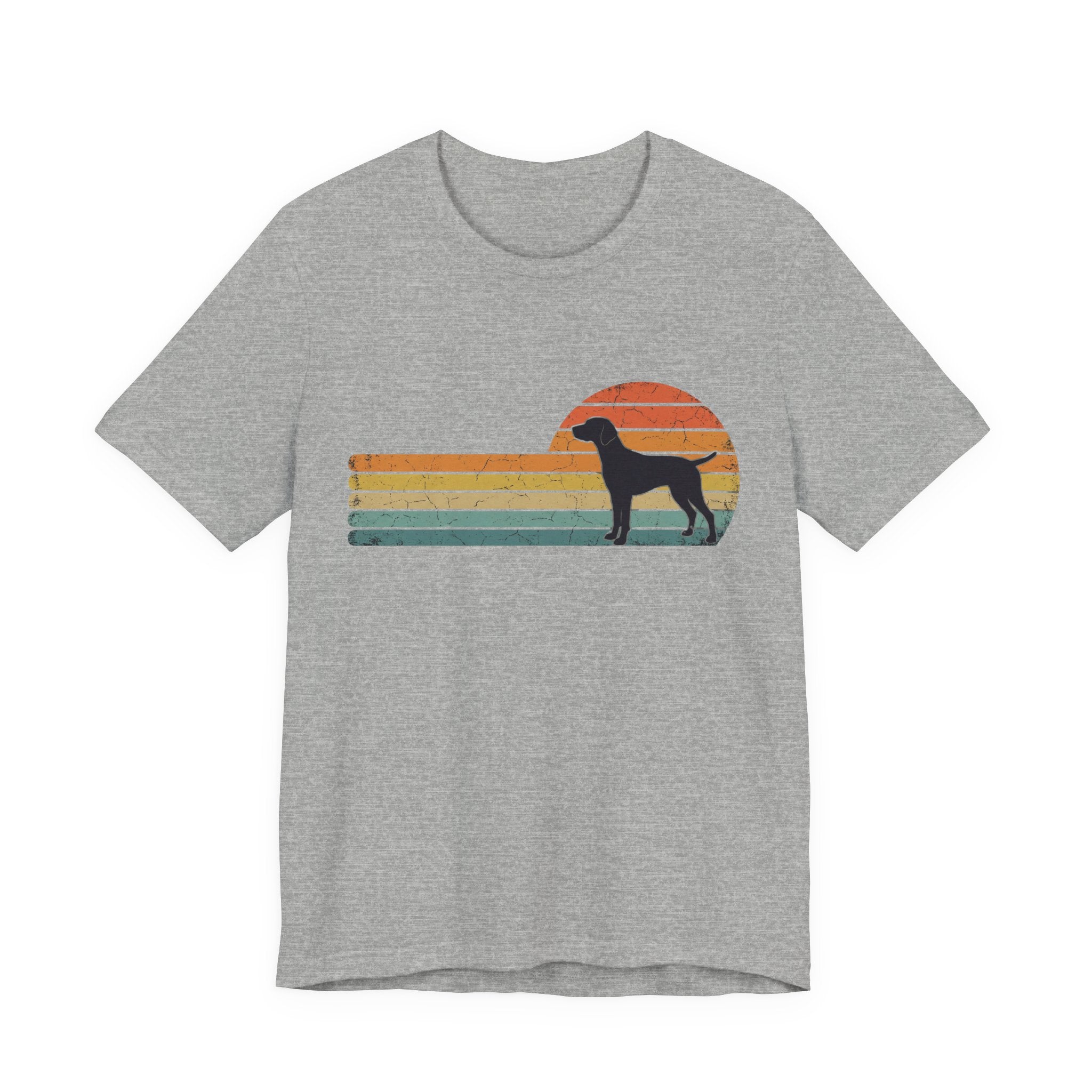 Retro Vizsla Sunset | Dog Lover Graphic Tee