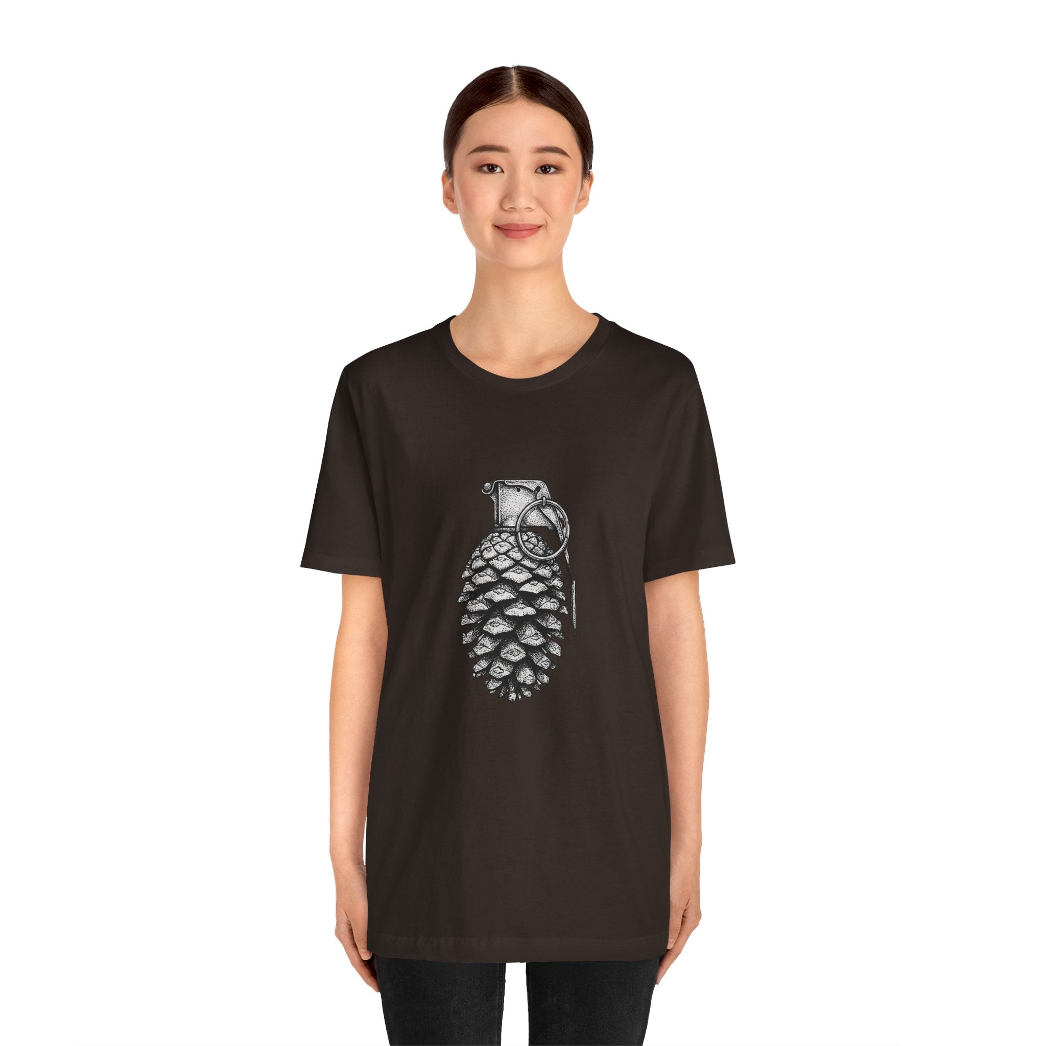 Pine Cone Grenade | Nature Graphic Tee