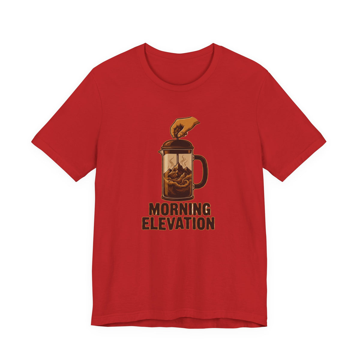Morning Elevation | Coffee Mountain Graphic Tee