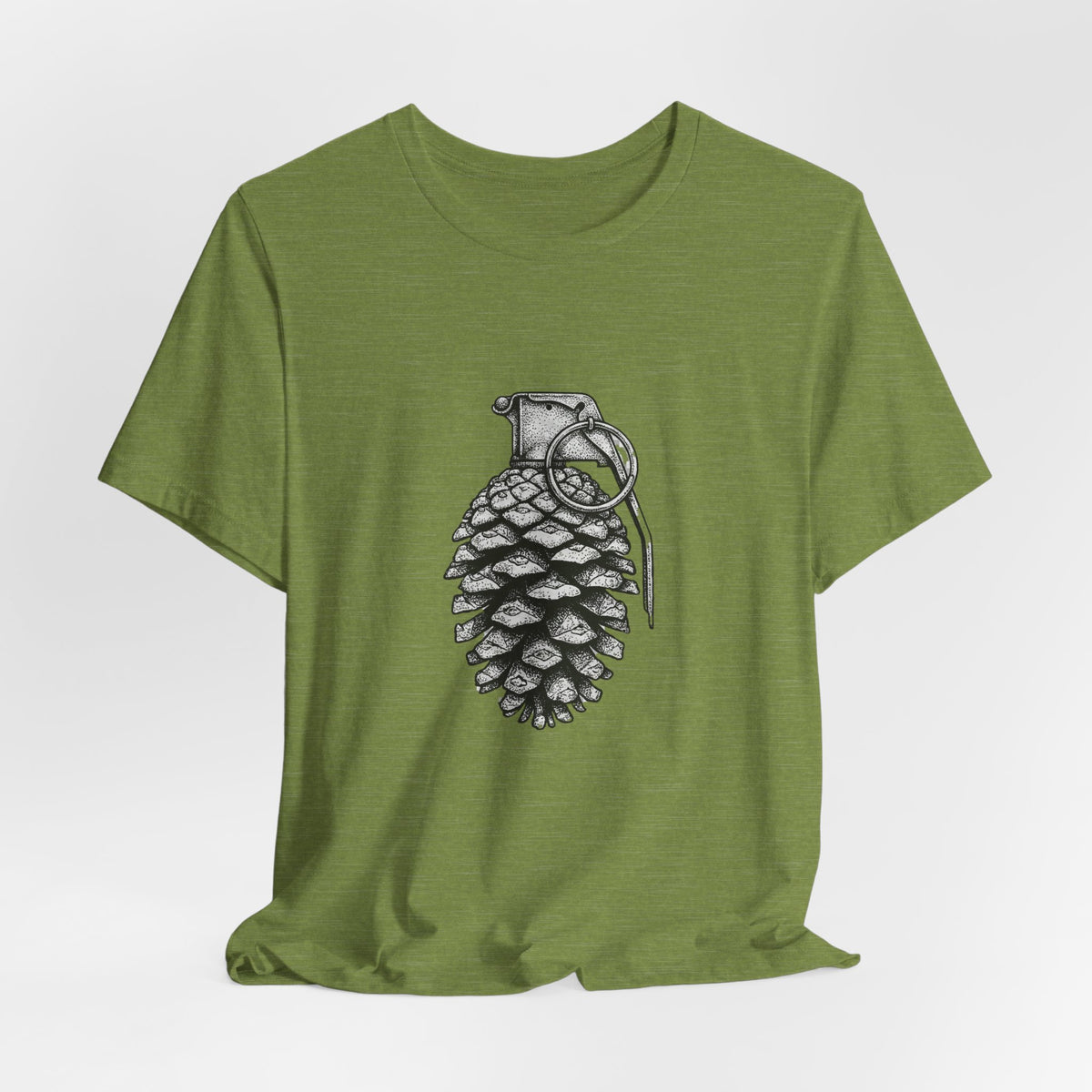 Pine Cone Grenade | Nature Graphic Tee