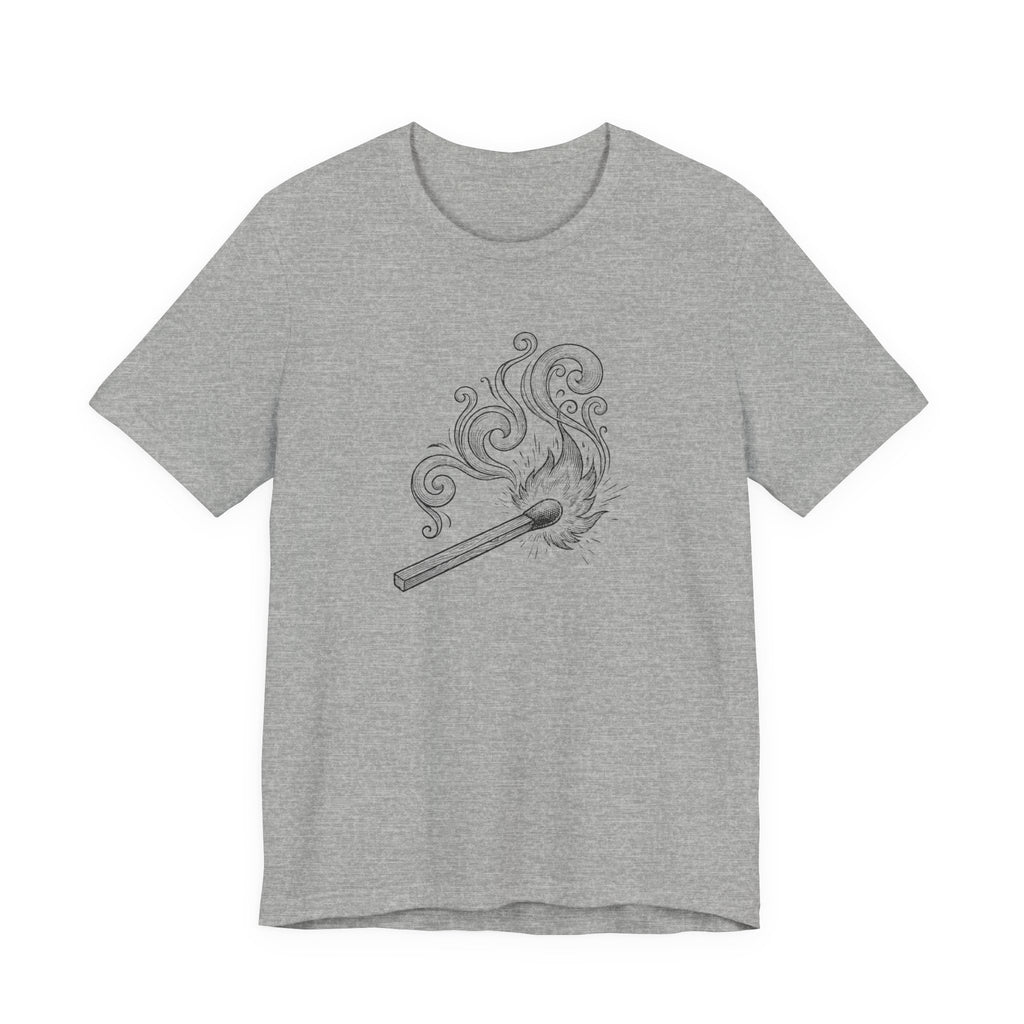 Campfire Spark Swirl | Nature Graphic Tee