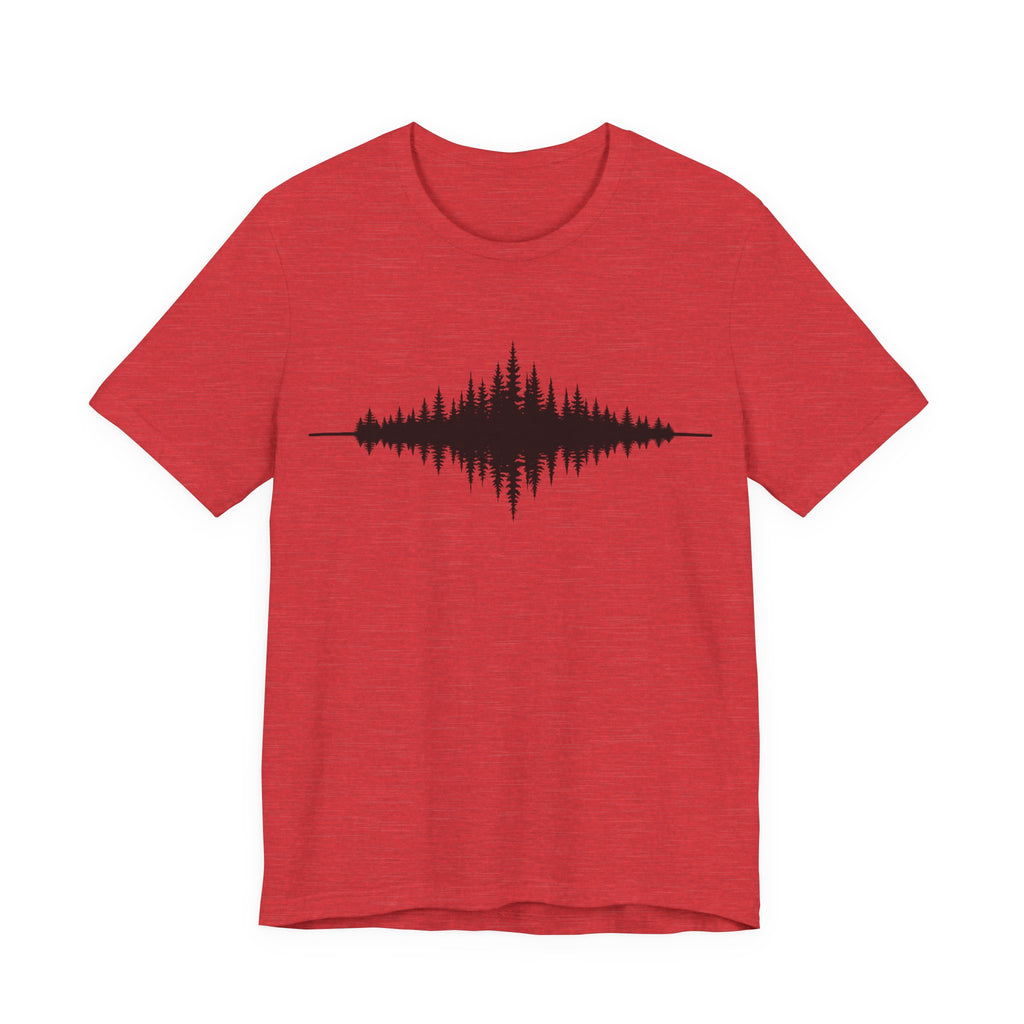 Forest Sound Wave | Nature Graphic Tee