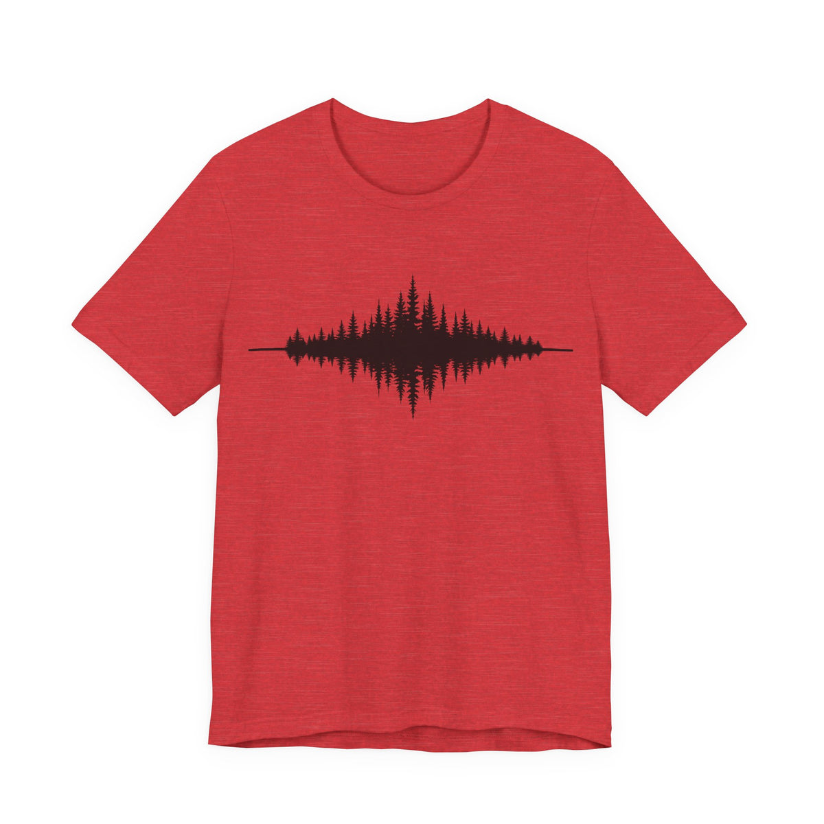 Forest Sound Wave | Nature Graphic Tee