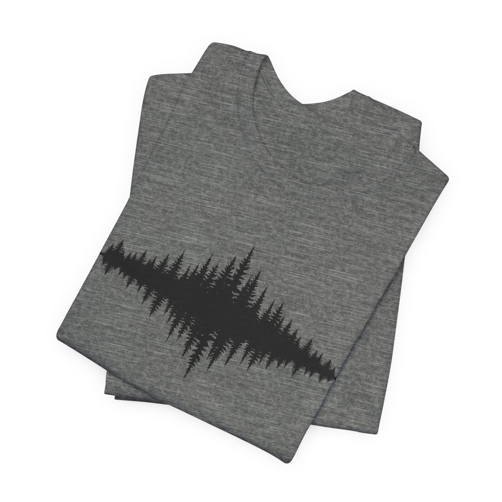 Forest Sound Wave | Nature Graphic Tee