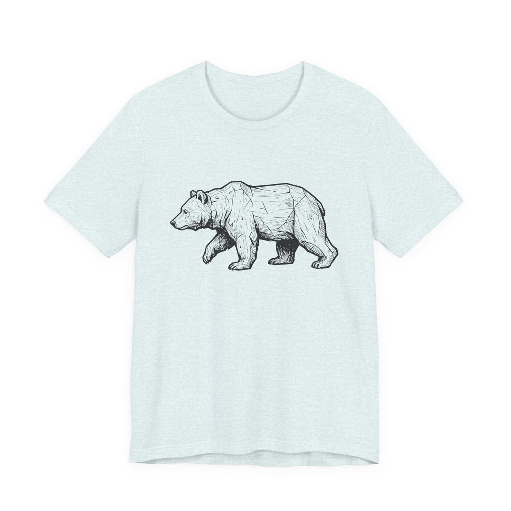 Grizzly Bear Sketch | Nature Graphic Tee