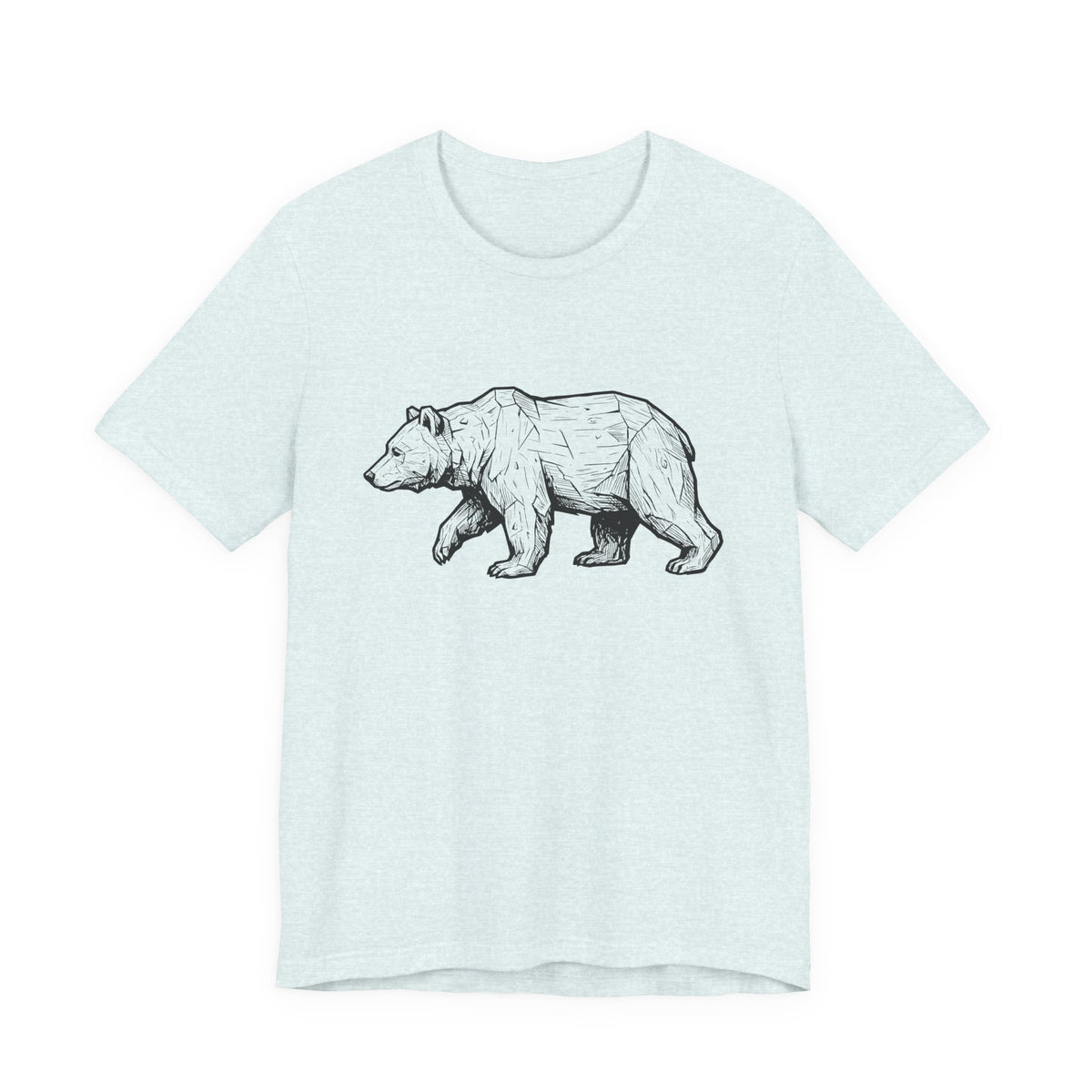 Grizzly Bear Sketch | Nature Graphic Tee