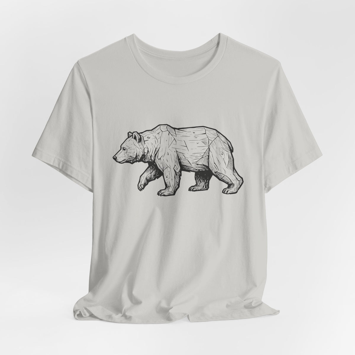 Grizzly Bear Sketch | Nature Graphic Tee