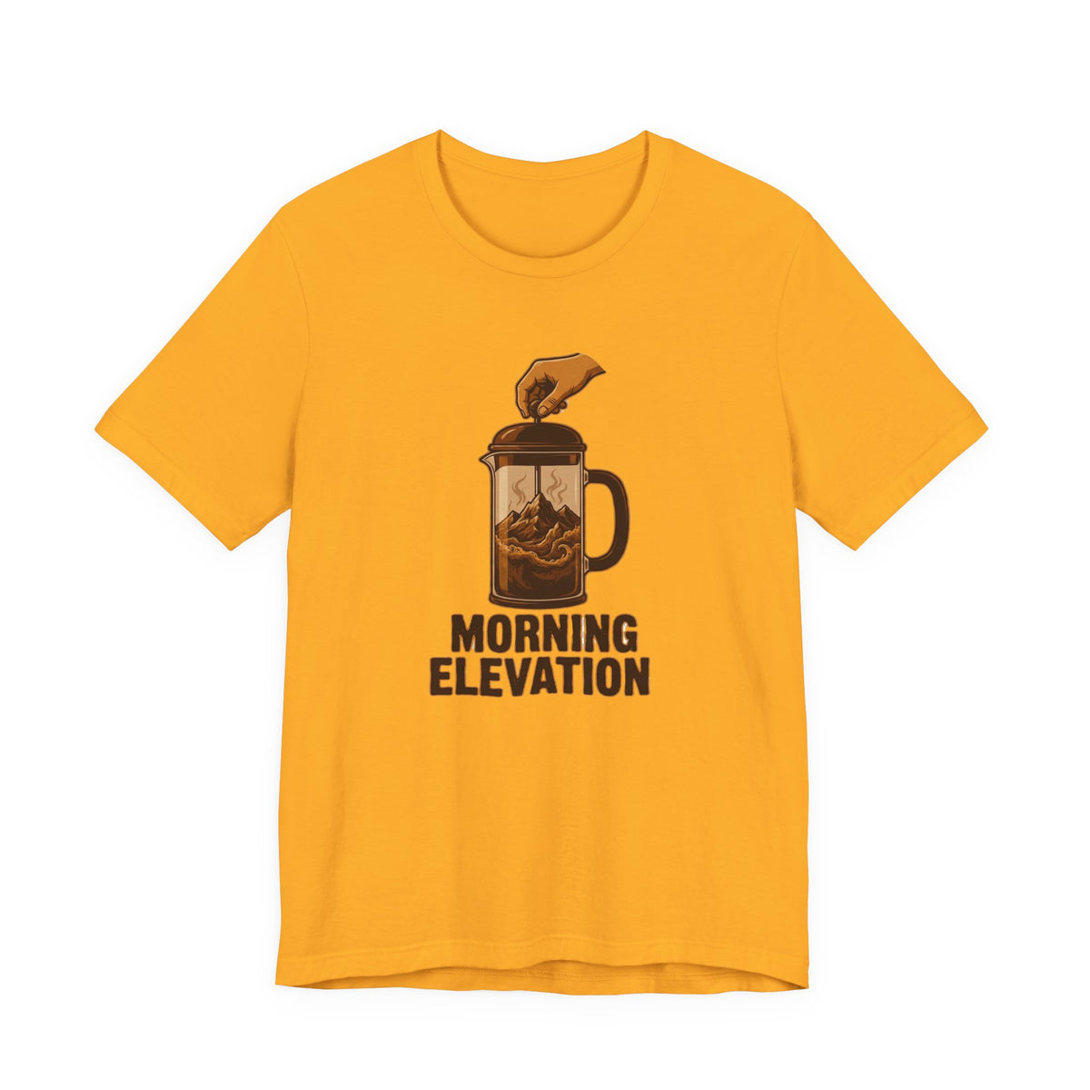 Morning Elevation | Coffee Mountain Graphic Tee