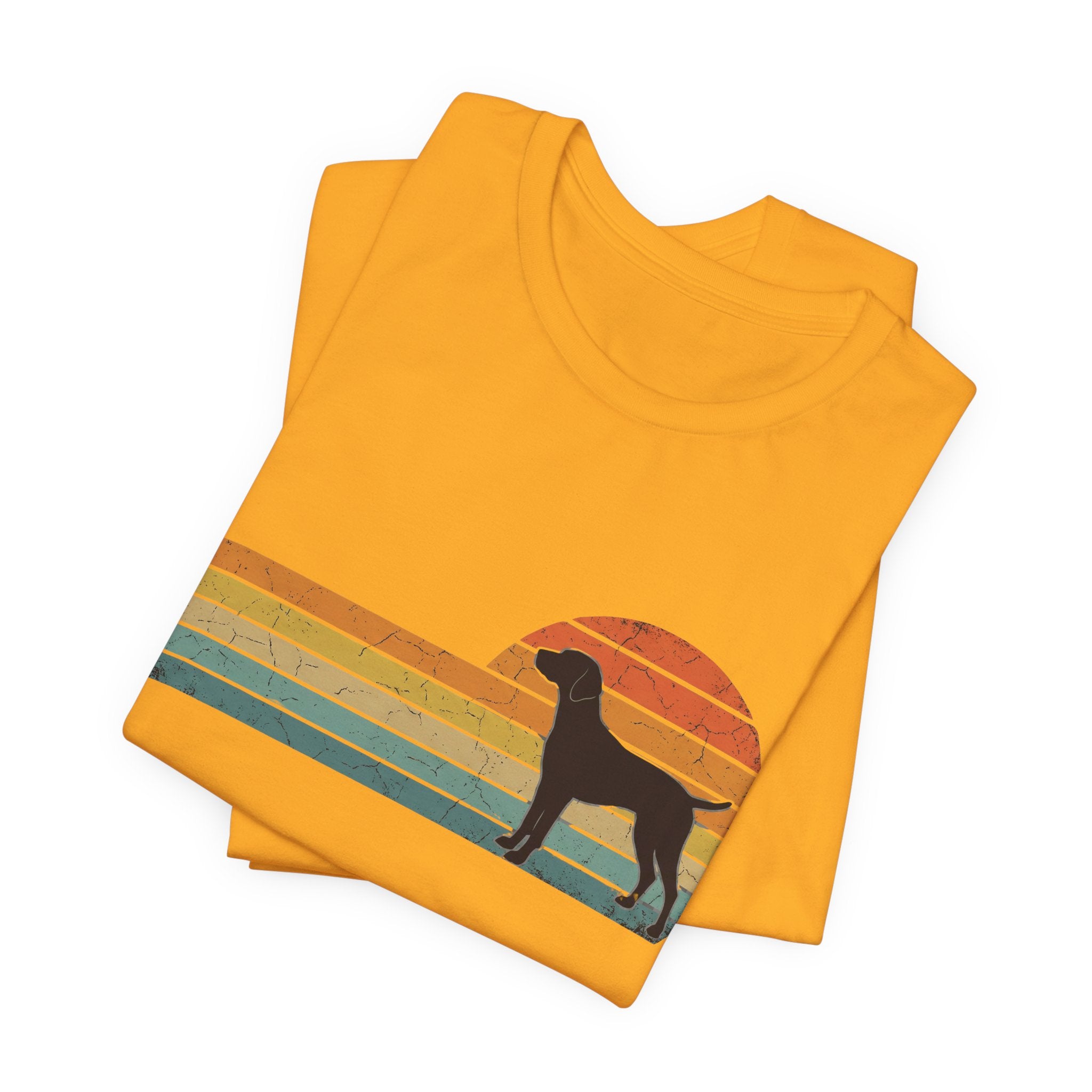 Retro Vizsla Sunset | Dog Lover Graphic Tee
