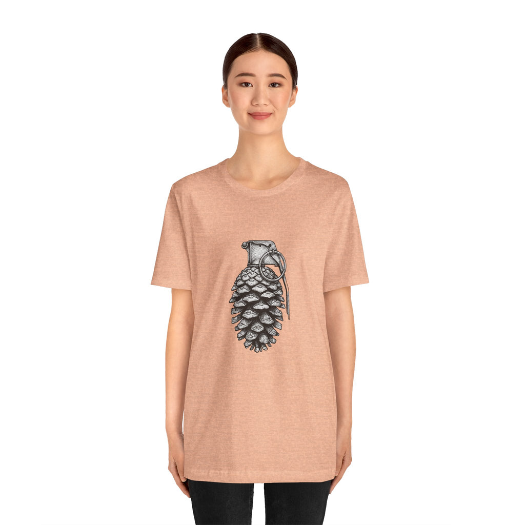 Pine Cone Grenade | Nature Graphic Tee