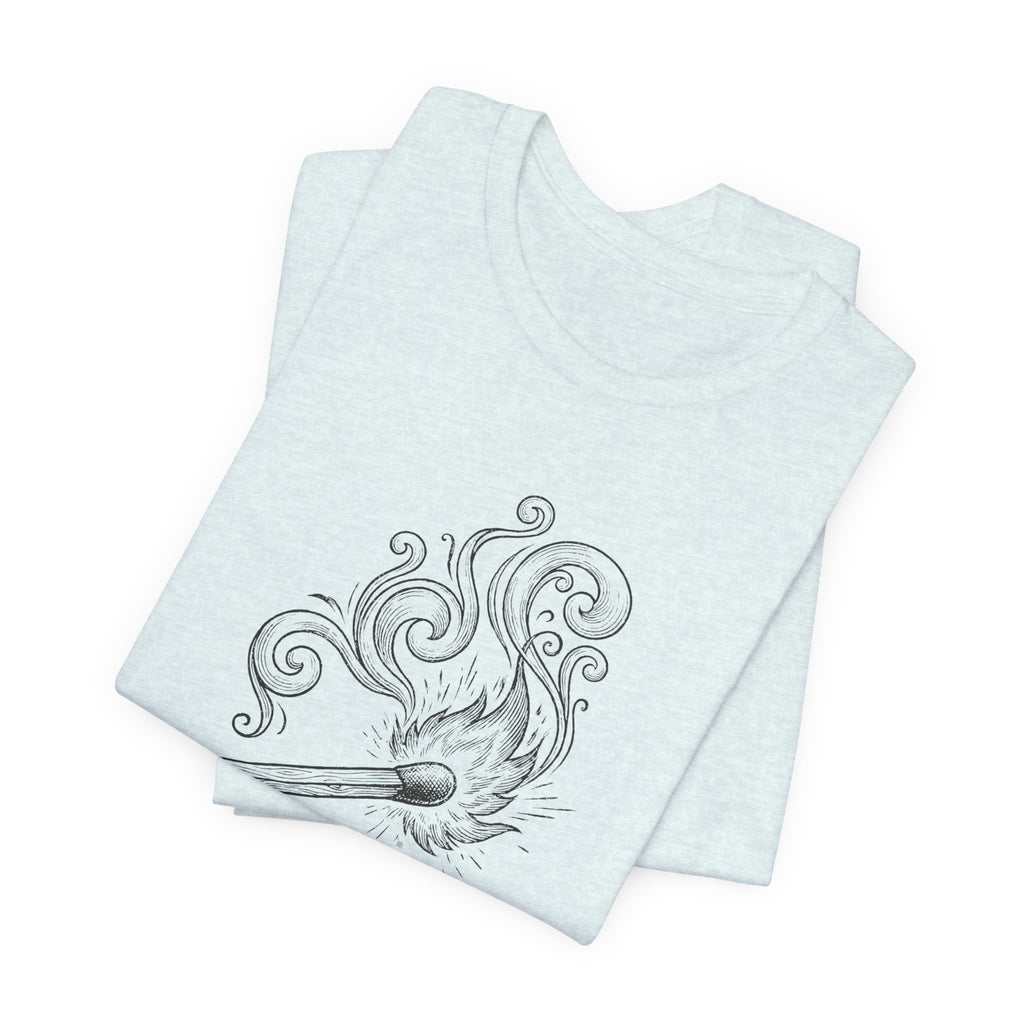 Campfire Spark Swirl | Nature Graphic Tee