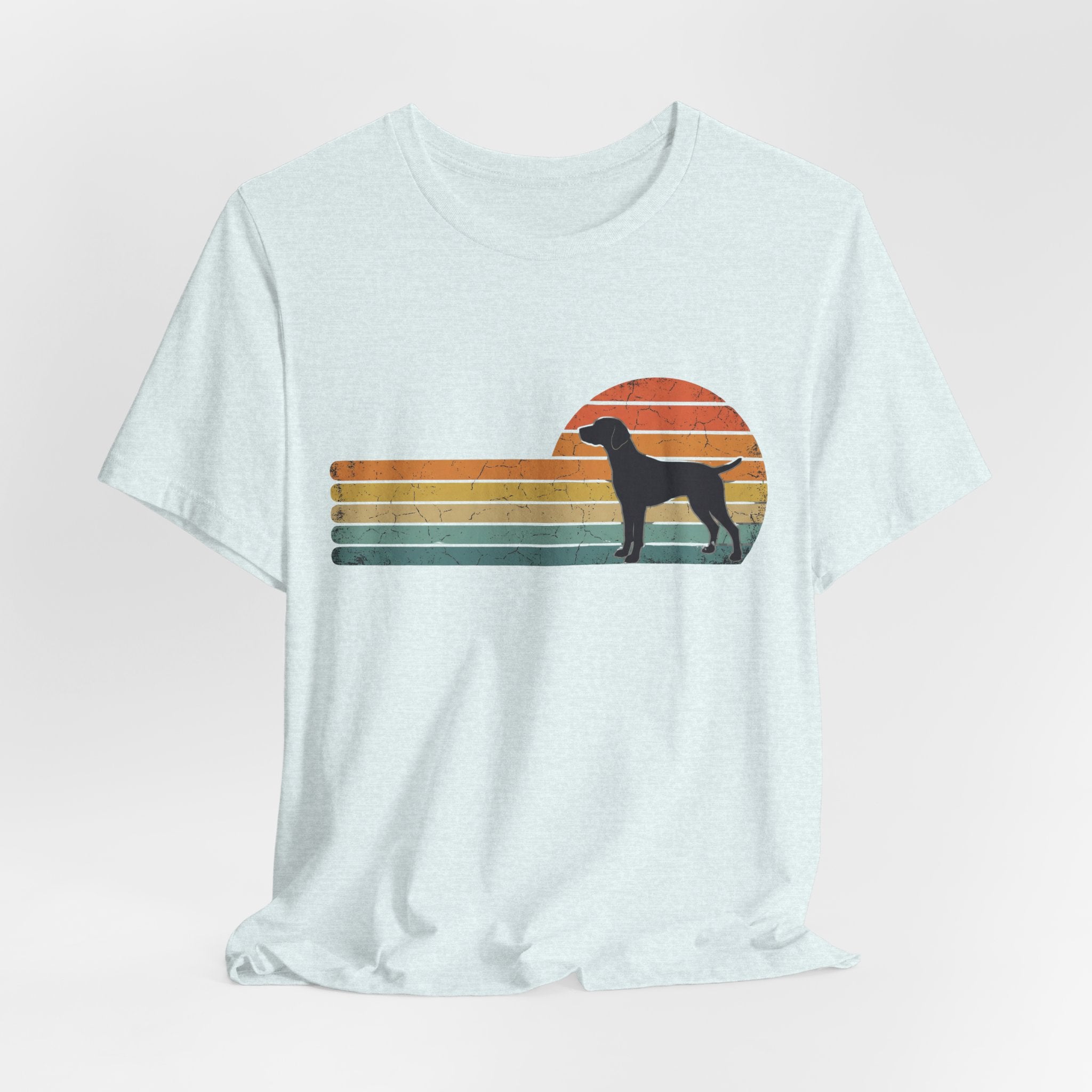 Retro Vizsla Sunset | Dog Lover Graphic Tee