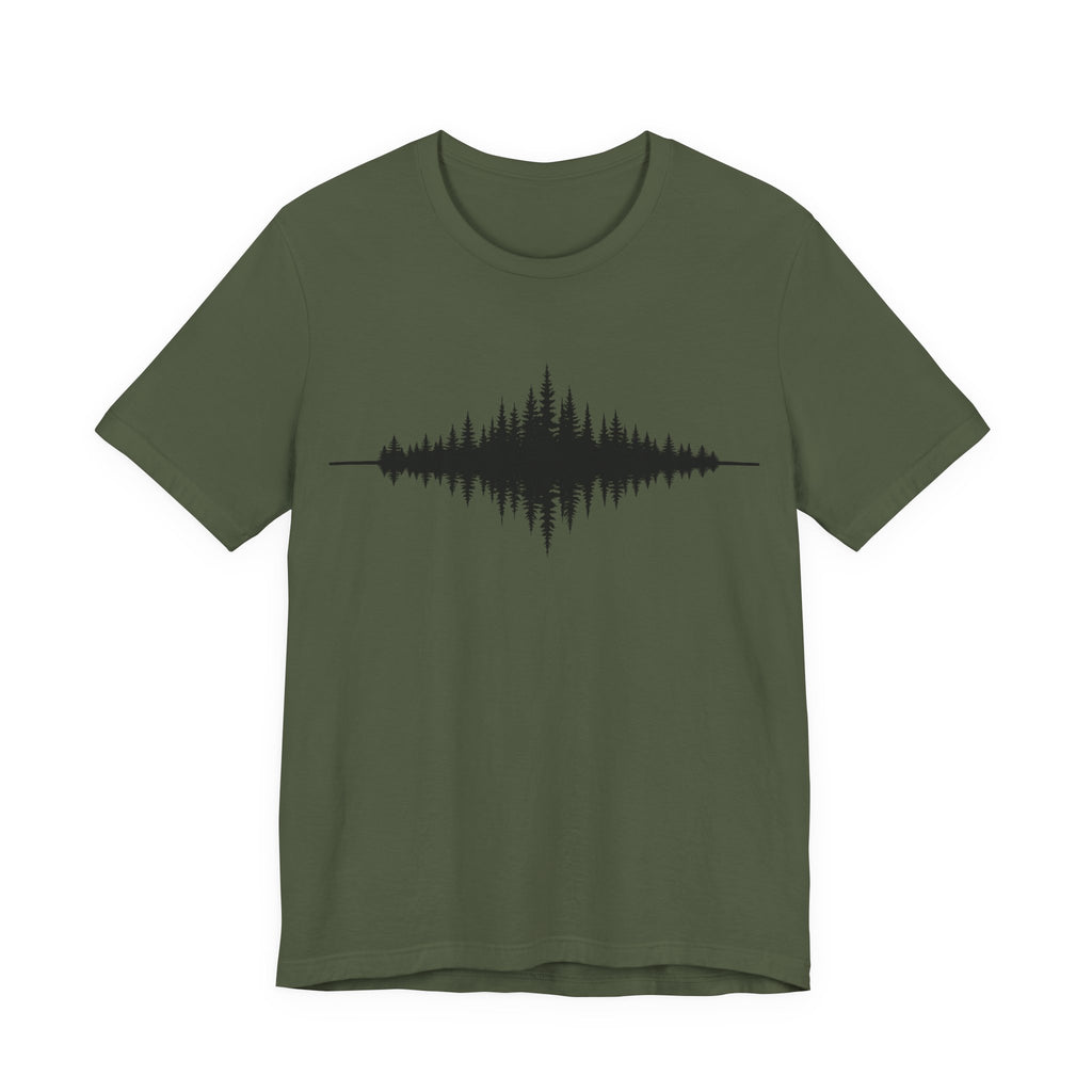 Forest Sound Wave | Nature Graphic Tee