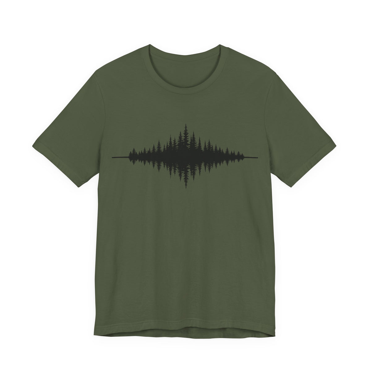 Forest Sound Wave | Nature Graphic Tee