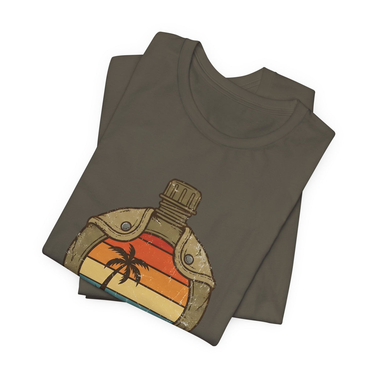 Tropical Island Canteen | Vintage Adventure Graphic Tee