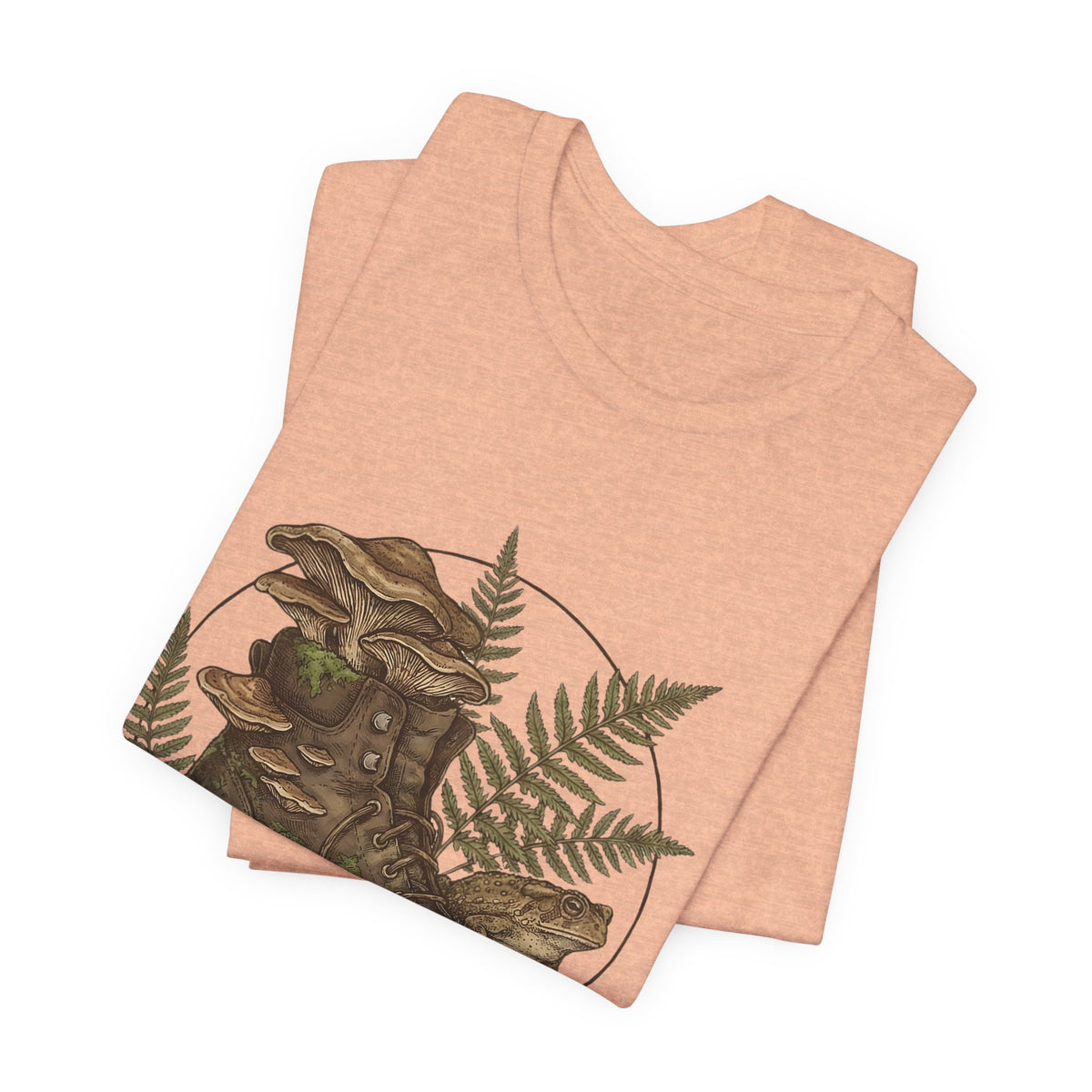 Rot Is Life T‑Shirt — Woodland Mushroom Decay Graphic Tee
