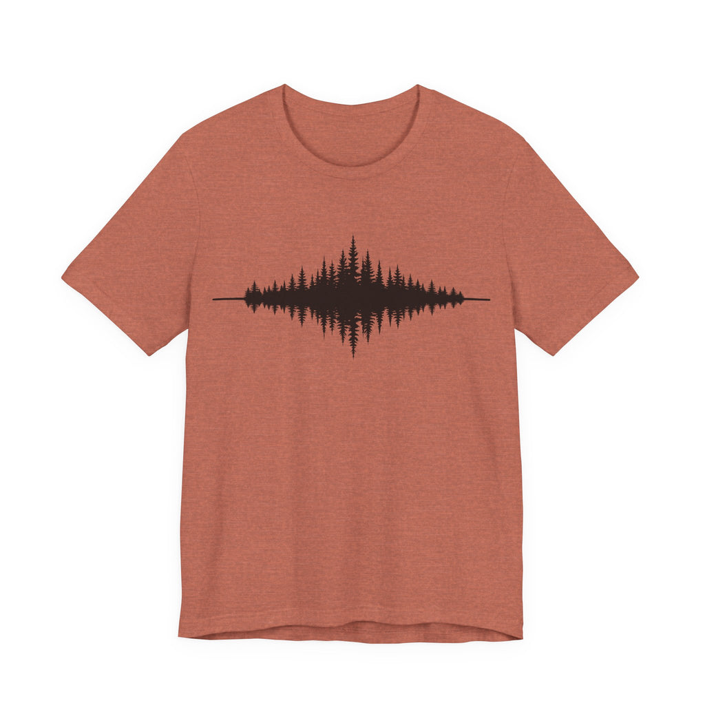 Forest Sound Wave | Nature Graphic Tee