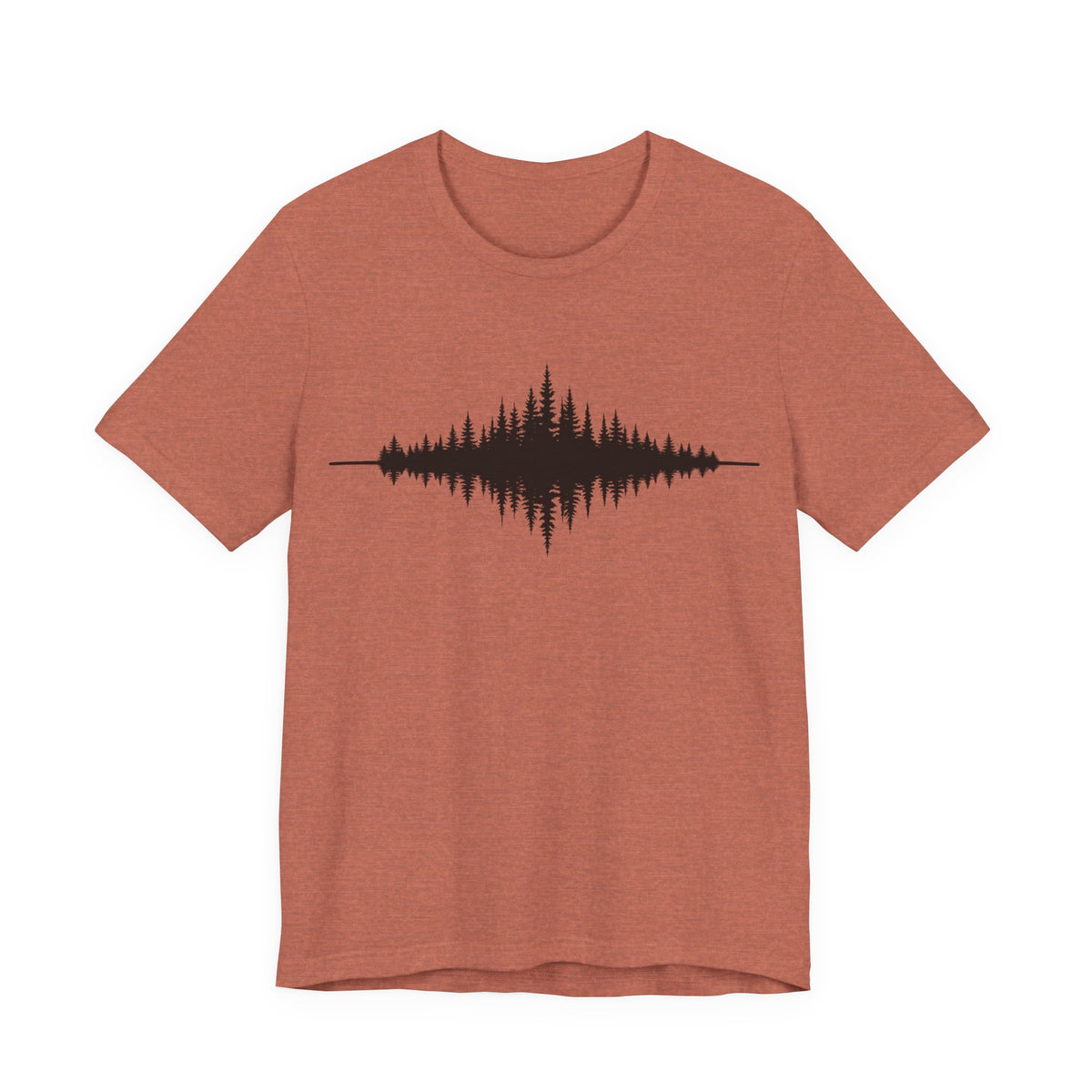 Forest Sound Wave | Nature Graphic Tee