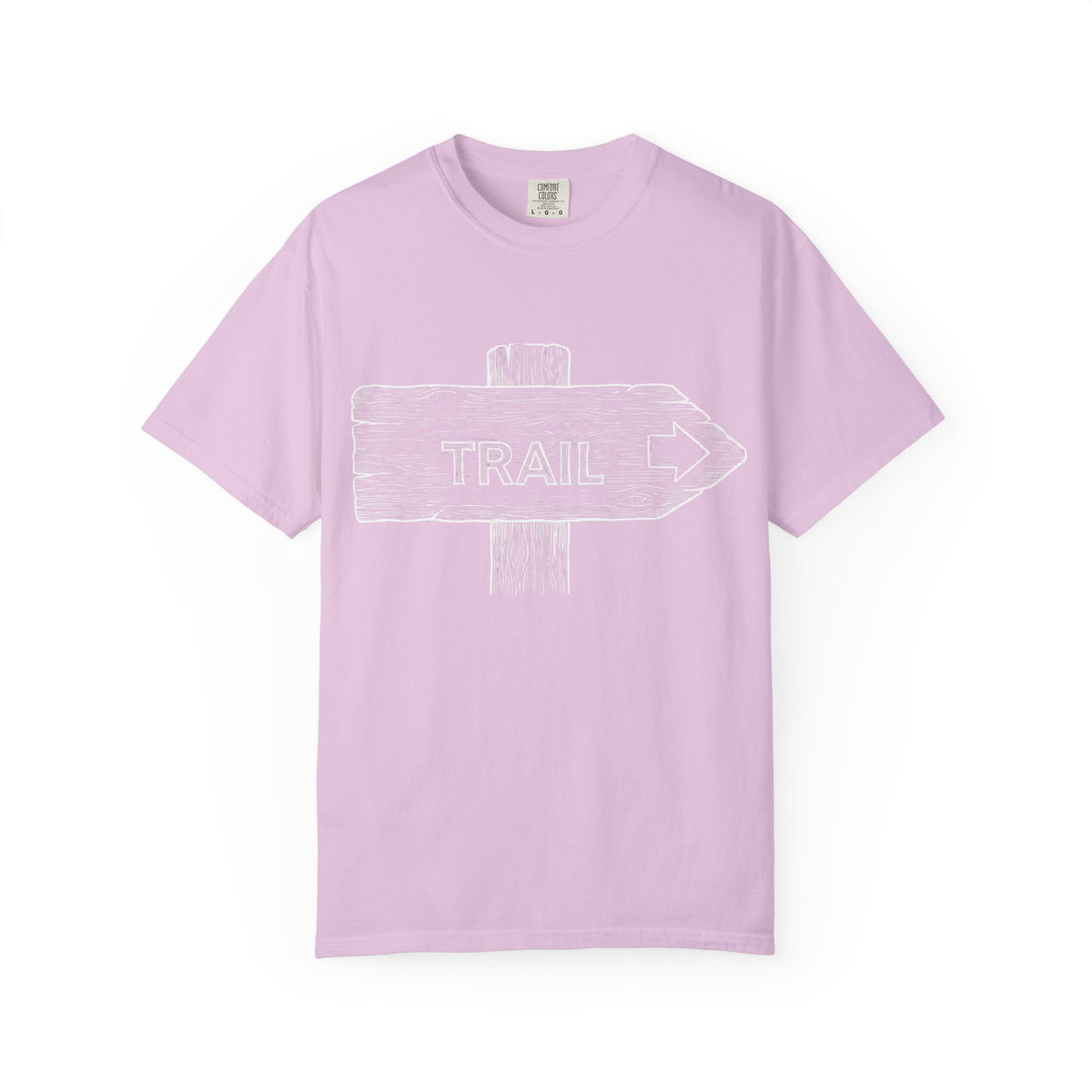 Trail Sign T-Shirt — Outdoor Hiking Direction Shirt