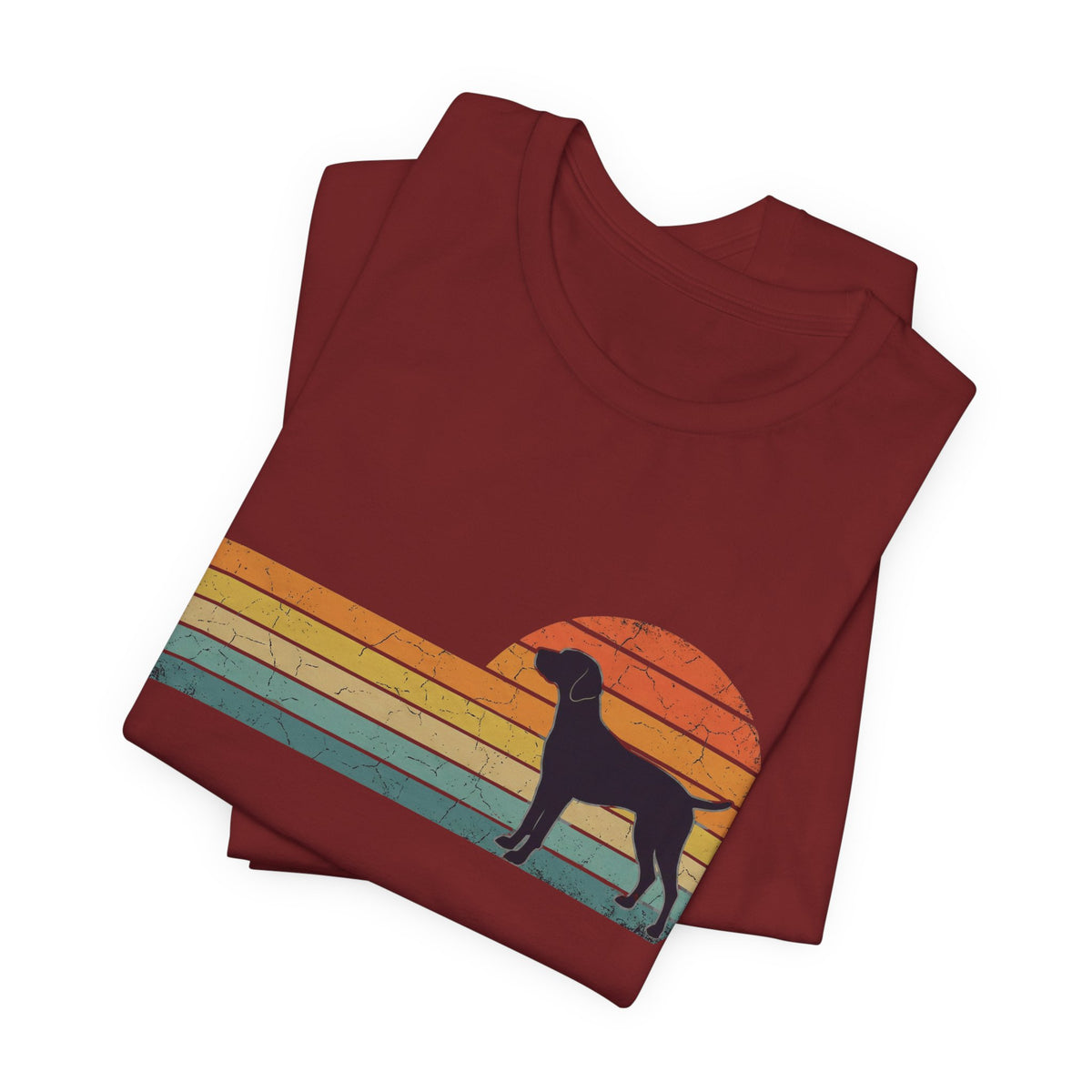 Retro Vizsla Sunset | Dog Lover Graphic Tee